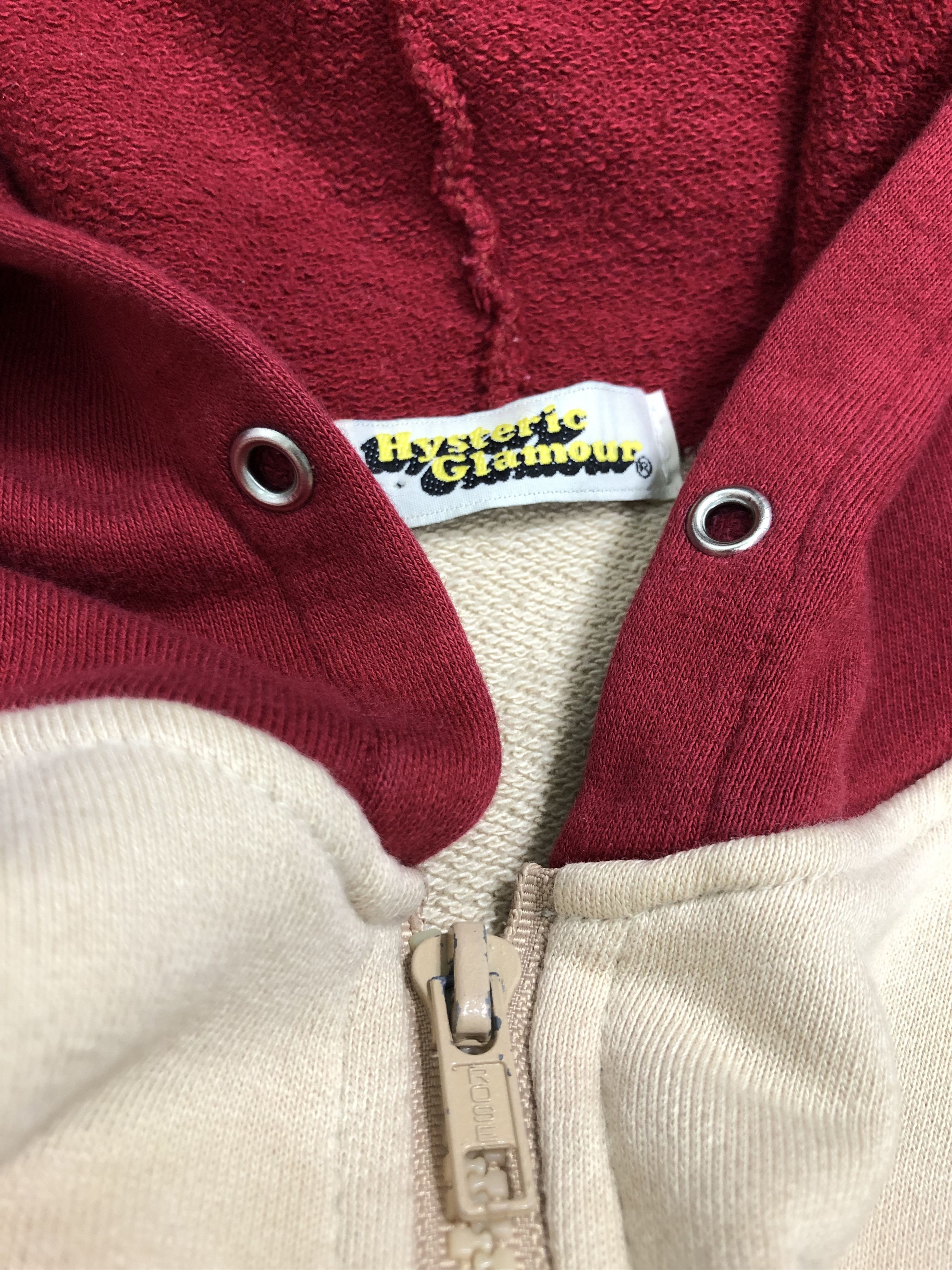 Hysteric Glamour RARE🔥VINTAGE 90’S ICONIC HYSTERIC BIG PRINT ZIPPER HOODIE Size US M / EU 48-50 / 2 - 6 Thumbnail