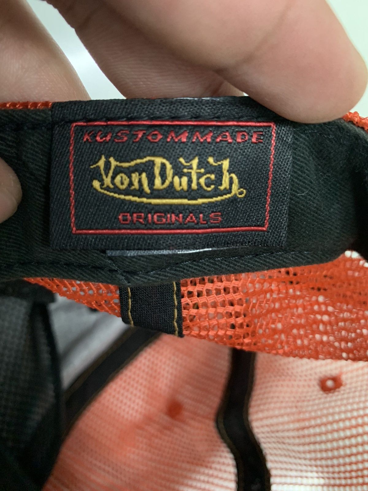 Japanese Brand × Von Dutch Vintage Von Dutch Trucker Hat Snapback Vintage Lil Uzi Size ONE SIZE - 5 Thumbnail
