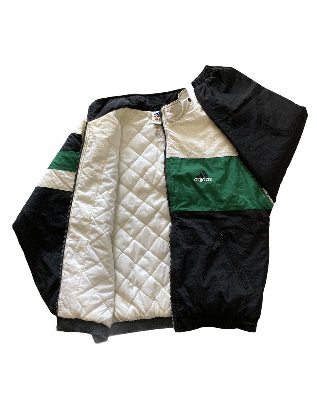 Adidas VINTAGE ADIDAS BOMBER JACKET Size US L / EU 52-54 / 3 - 3 Thumbnail