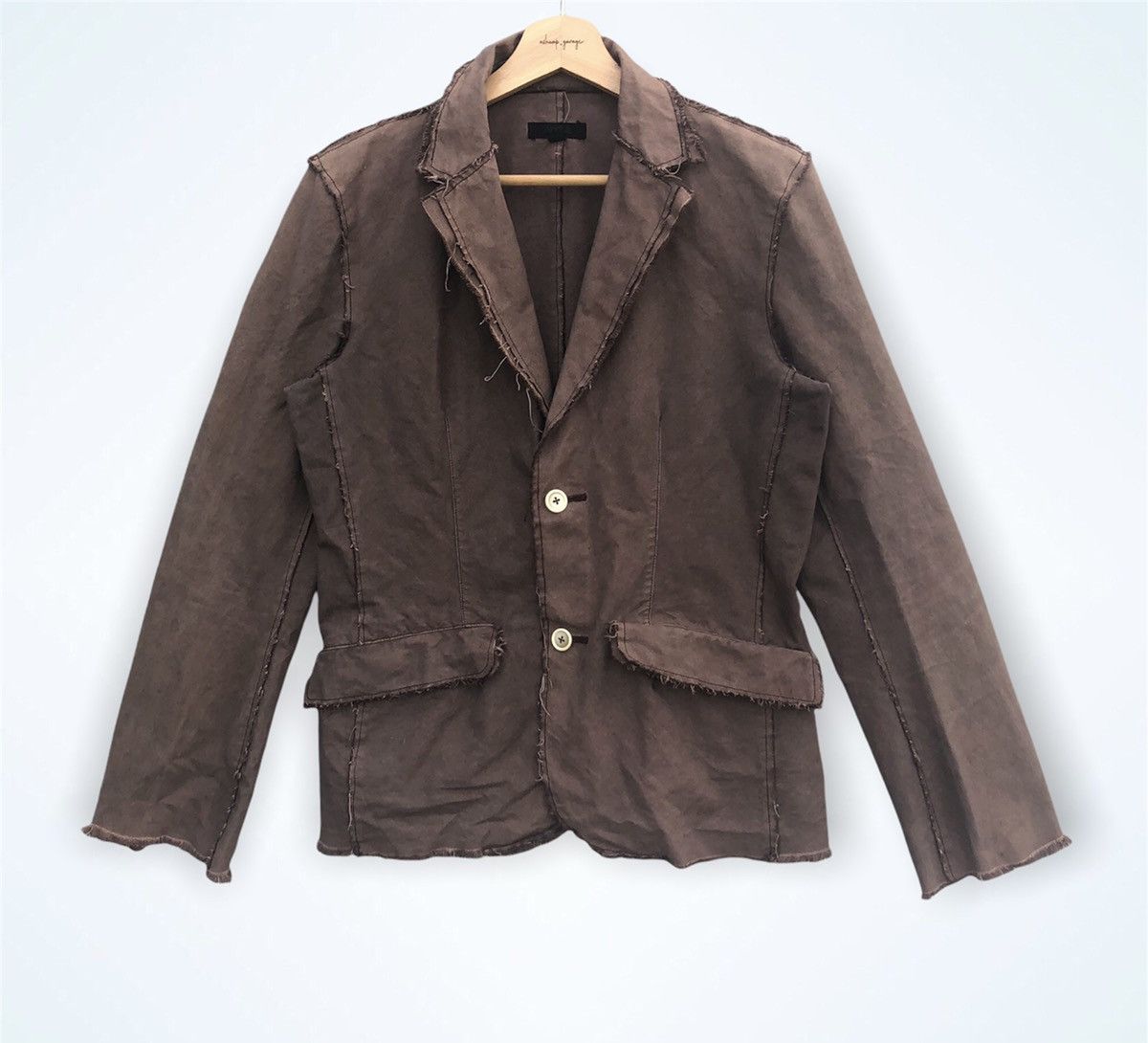 And A Distressed Blazer Jacket