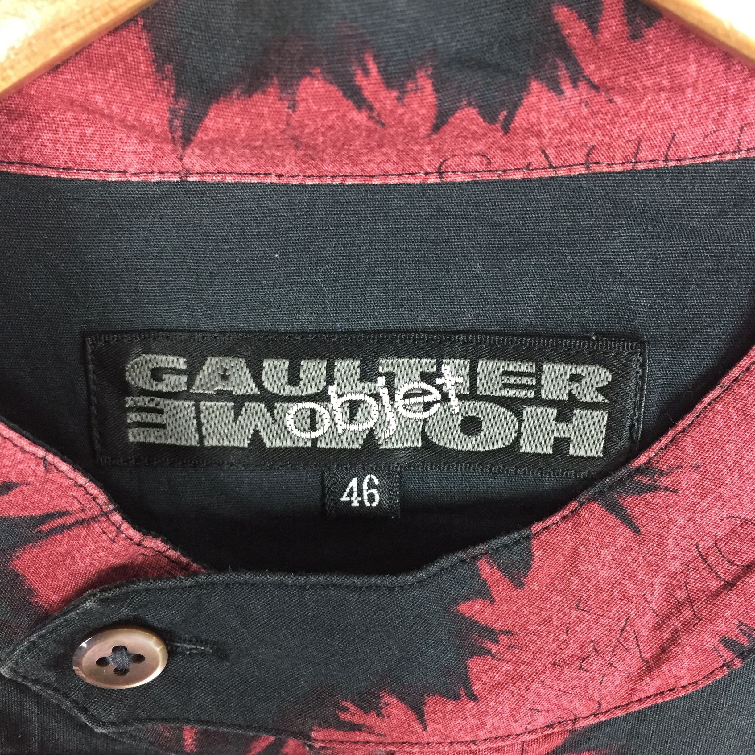 Gaultier Homme Objet GAULTIER HOMME OBJECT JEAN PAUL RED STRIPE CASUAL T-SHIRTS Size US M / EU 48-50 / 2 - 2 Thumbnail