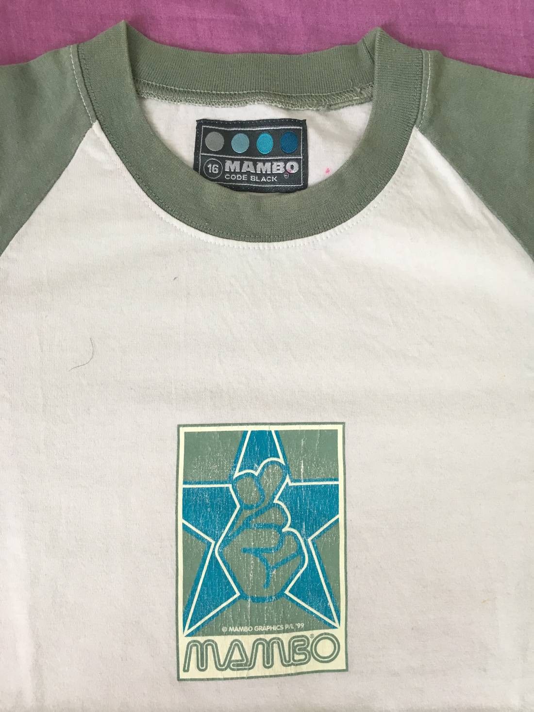 Mambo VINTAGE MAMBO 1999 90'S RAGLAN MADE IN AUSTRALIA T-SHIRTS Size US M / EU 48-50 / 2 - 2 Thumbnail