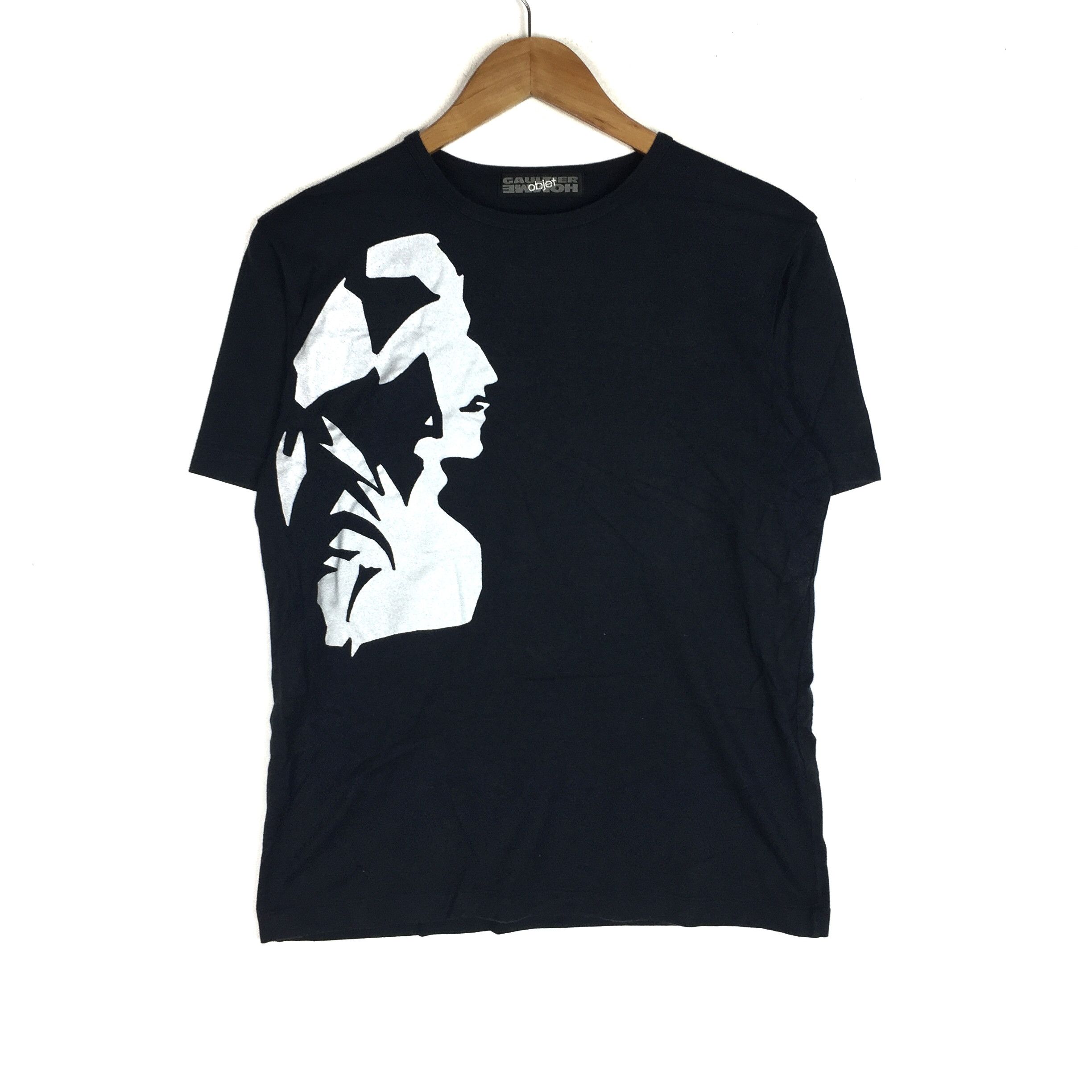 Jean Paul Gaultier GAULTIER HOMME OBJET Profile Print — Vintage Japan Graphic Size US M / EU 48-50 / 2 - 1 Thumbnail