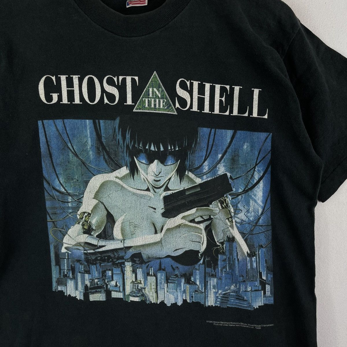 Anime GHOST IN THE SHELL Anime Manga Post Major Face Tee Shirt Size US M / EU 48-50 / 2 - 5 Thumbnail