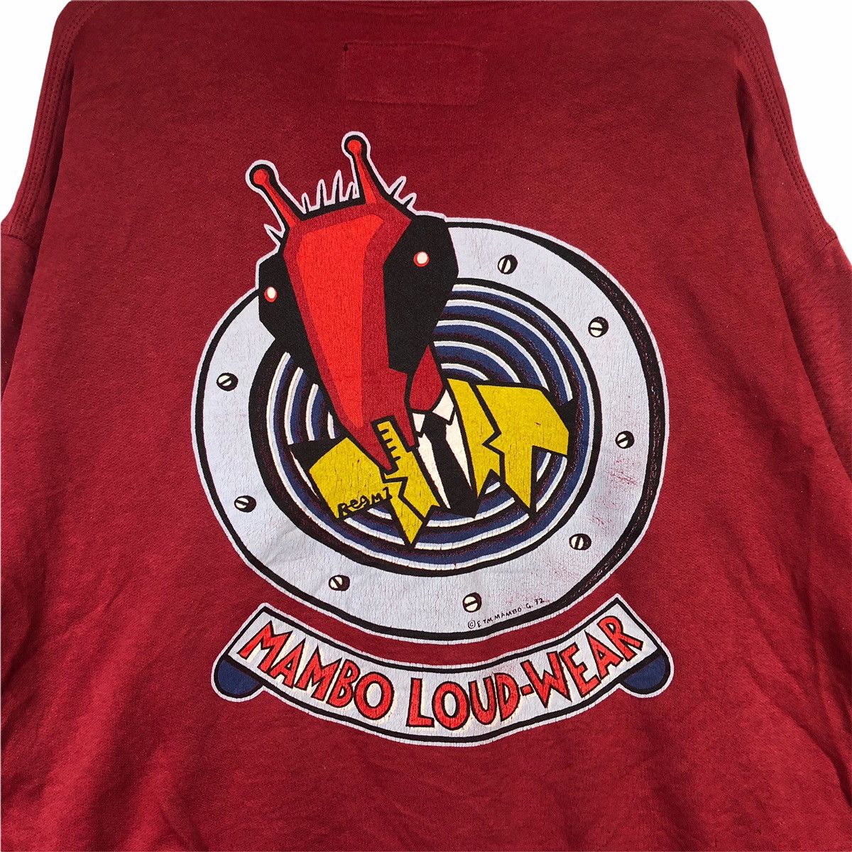 Mambo VINTAGE 1992 MAMBO LOUD WEAR AUSTRALIA REG MOMBASSA HOODIE Size US L / EU 52-54 / 3 - 2 Thumbnail
