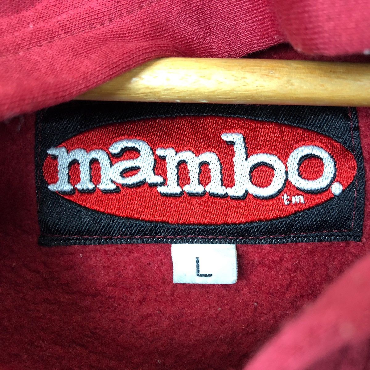 Mambo VINTAGE 1992 MAMBO LOUD WEAR AUSTRALIA REG MOMBASSA HOODIE Size US L / EU 52-54 / 3 - 5 Thumbnail