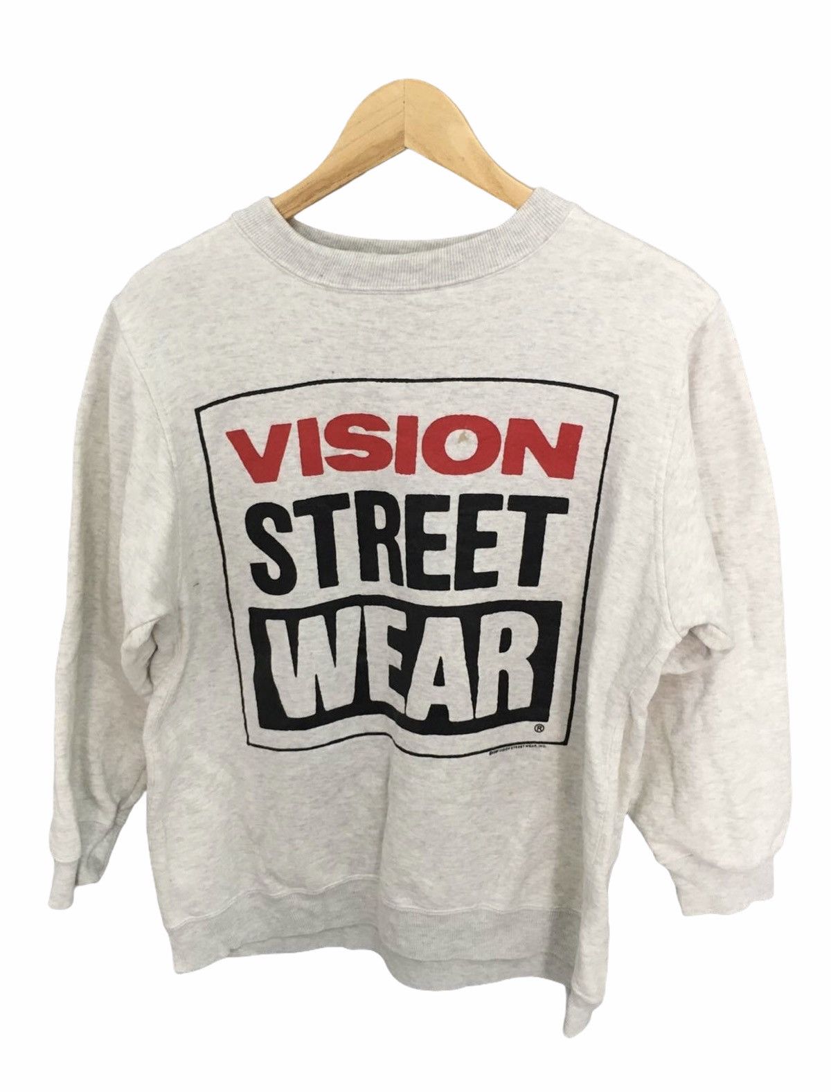 Vintage VINTAGE 1987 VISION STREET WEAR INC SKATE SWEATSHIRTS Size US L / EU 52-54 / 3 - 2 Thumbnail