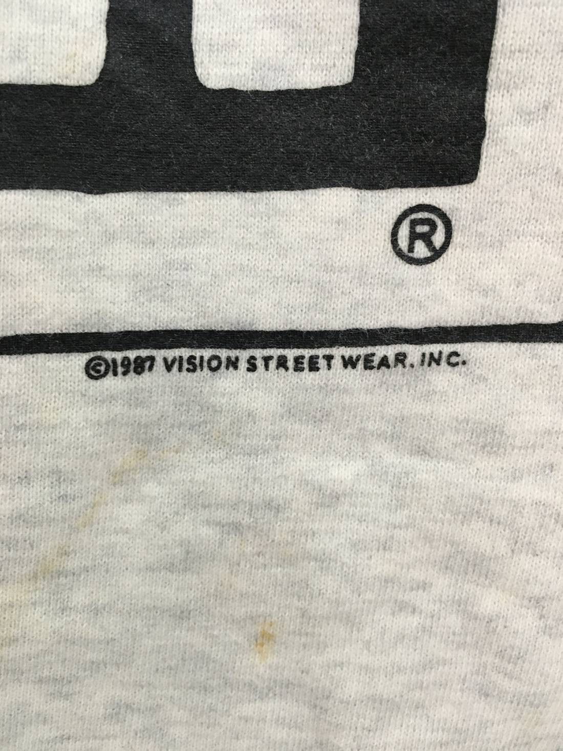 Vintage VINTAGE 1987 VISION STREET WEAR INC SKATE SWEATSHIRTS Size US L / EU 52-54 / 3 - 4 Thumbnail