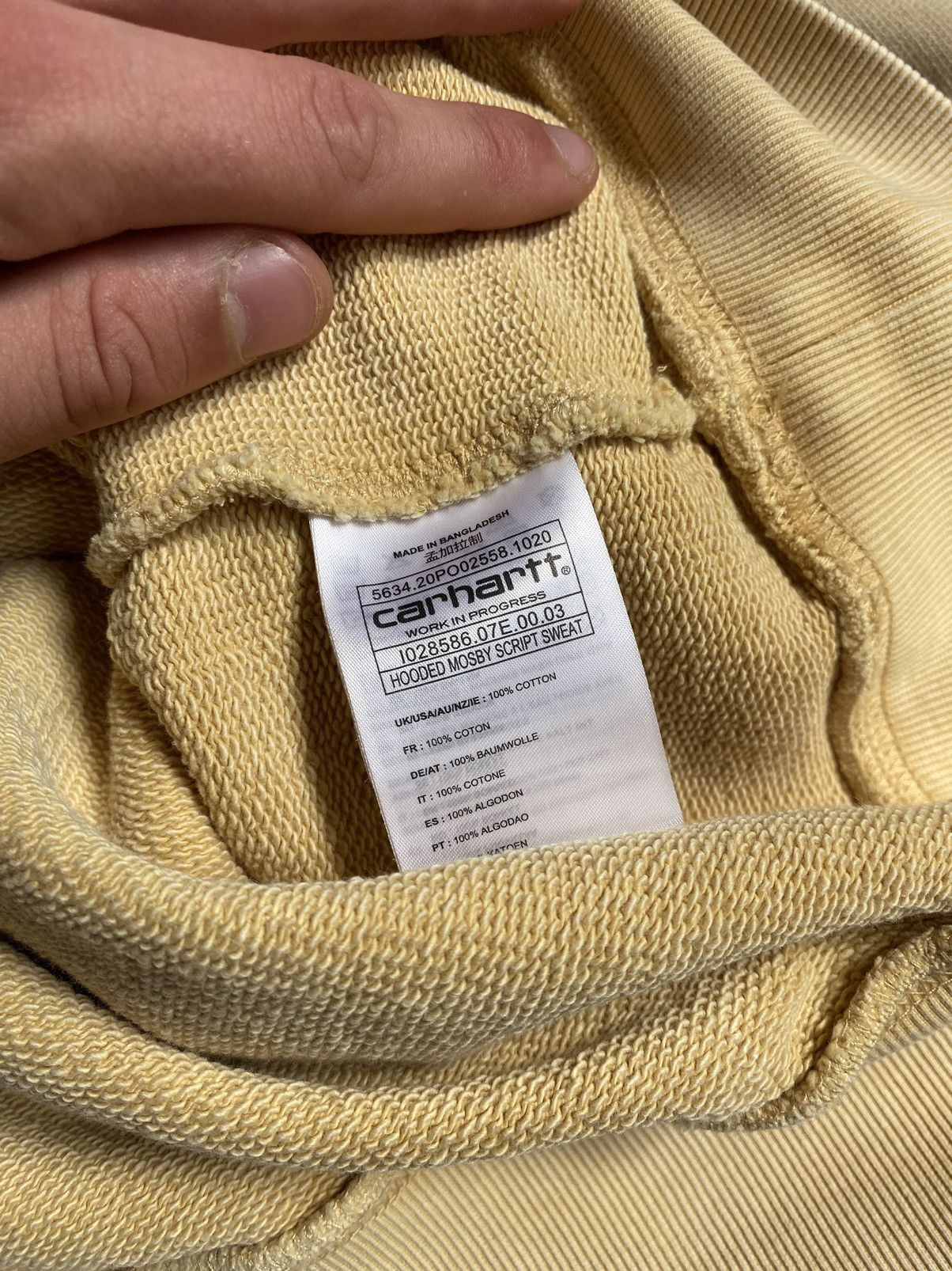 Carhartt Carhartt Basic Logo Oversize Hoodie Size US XL / EU 56 / 4 - 11 Thumbnail