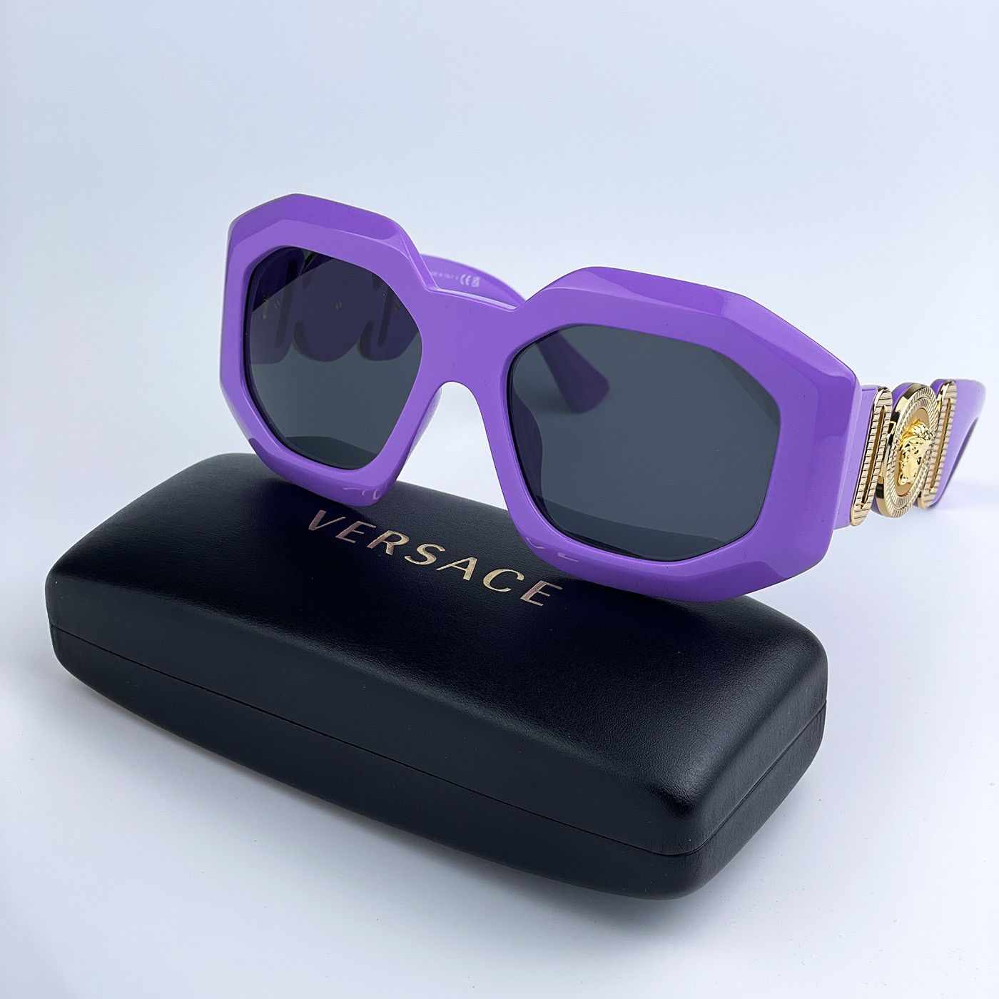 Versace NEW Versace BIGGIE VE4424U - 536687 Lilac Sunglasses  display picture 1