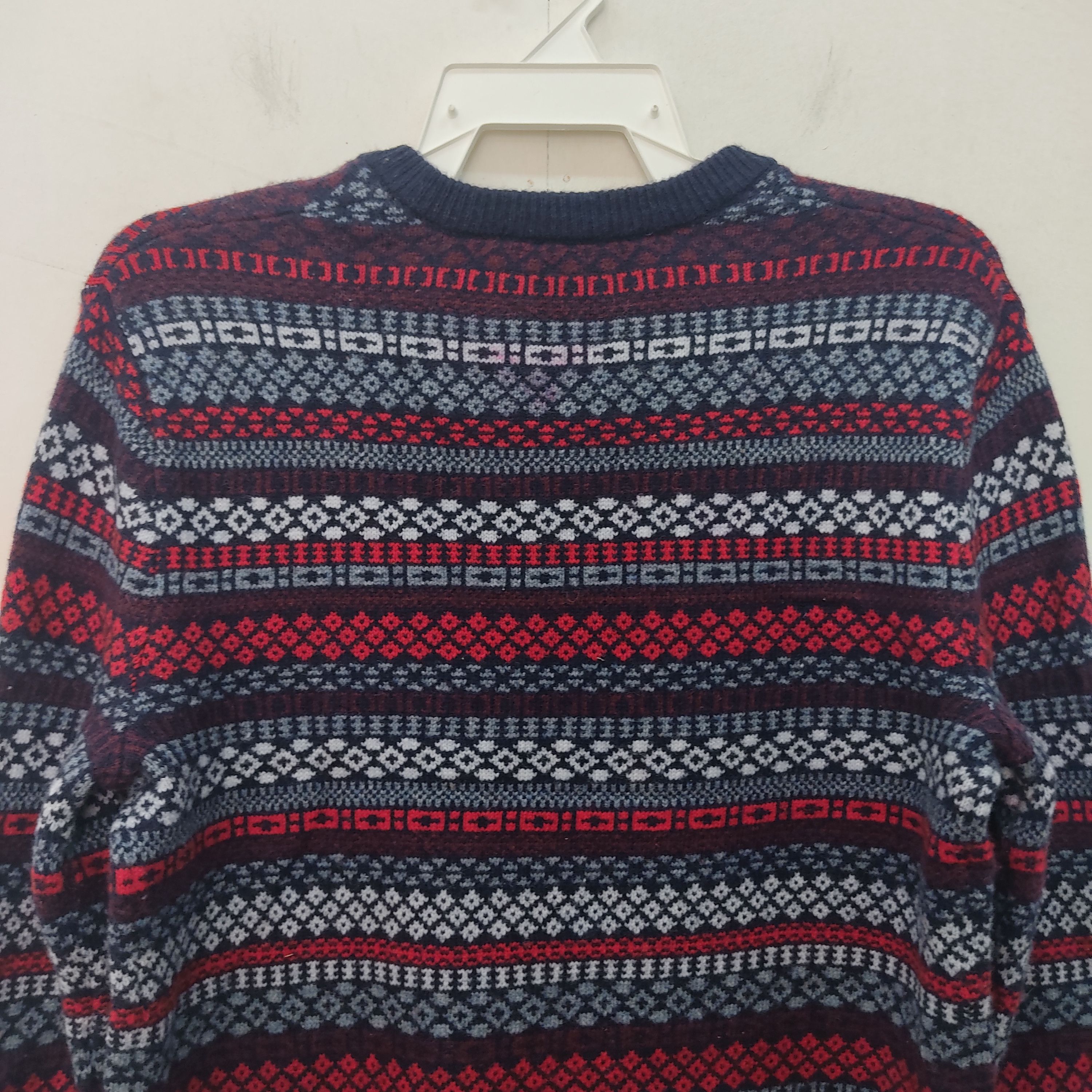 Gap × Japanese Brand Lambwool Gap Stripe Navajo Knitwear Jumper Size US M / EU 48-50 / 2 - 11 Thumbnail