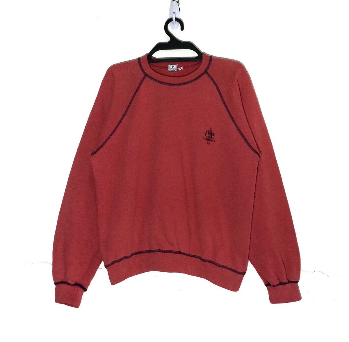 C.P. Company Vintage Cp Company Embroidery Pullover Crewneck ItalyJumper Size US S / EU 44-46 / 1 - 1 Thumbnail