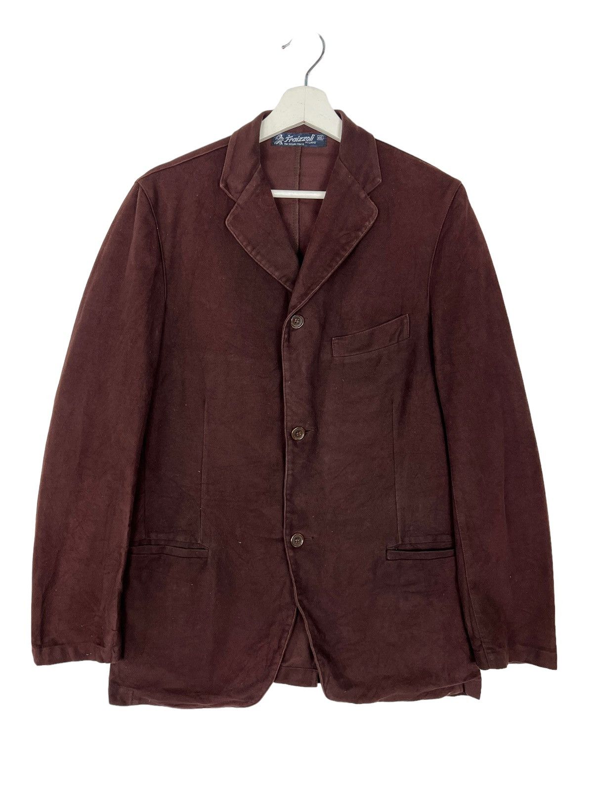 Vintage 💥 ITALIAN WORKER FRAIZZOLI CHORE JACKET MADE IN ITALY Size US S / EU 44-46 / 1 - 5 Thumbnail