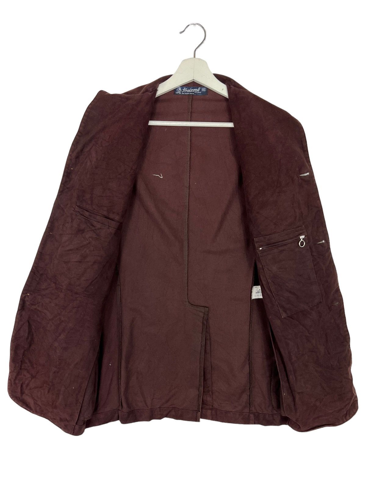 Vintage 💥 ITALIAN WORKER FRAIZZOLI CHORE JACKET MADE IN ITALY Size US S / EU 44-46 / 1 - 7 Thumbnail