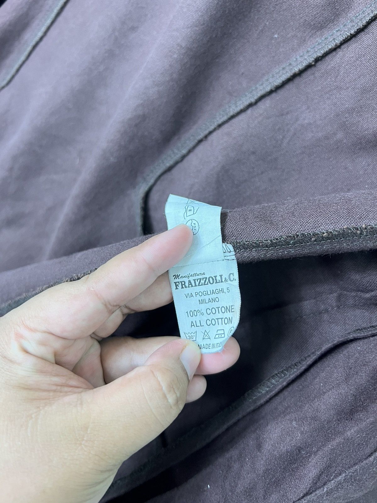 Vintage 💥 ITALIAN WORKER FRAIZZOLI CHORE JACKET MADE IN ITALY Size US S / EU 44-46 / 1 - 12 Thumbnail