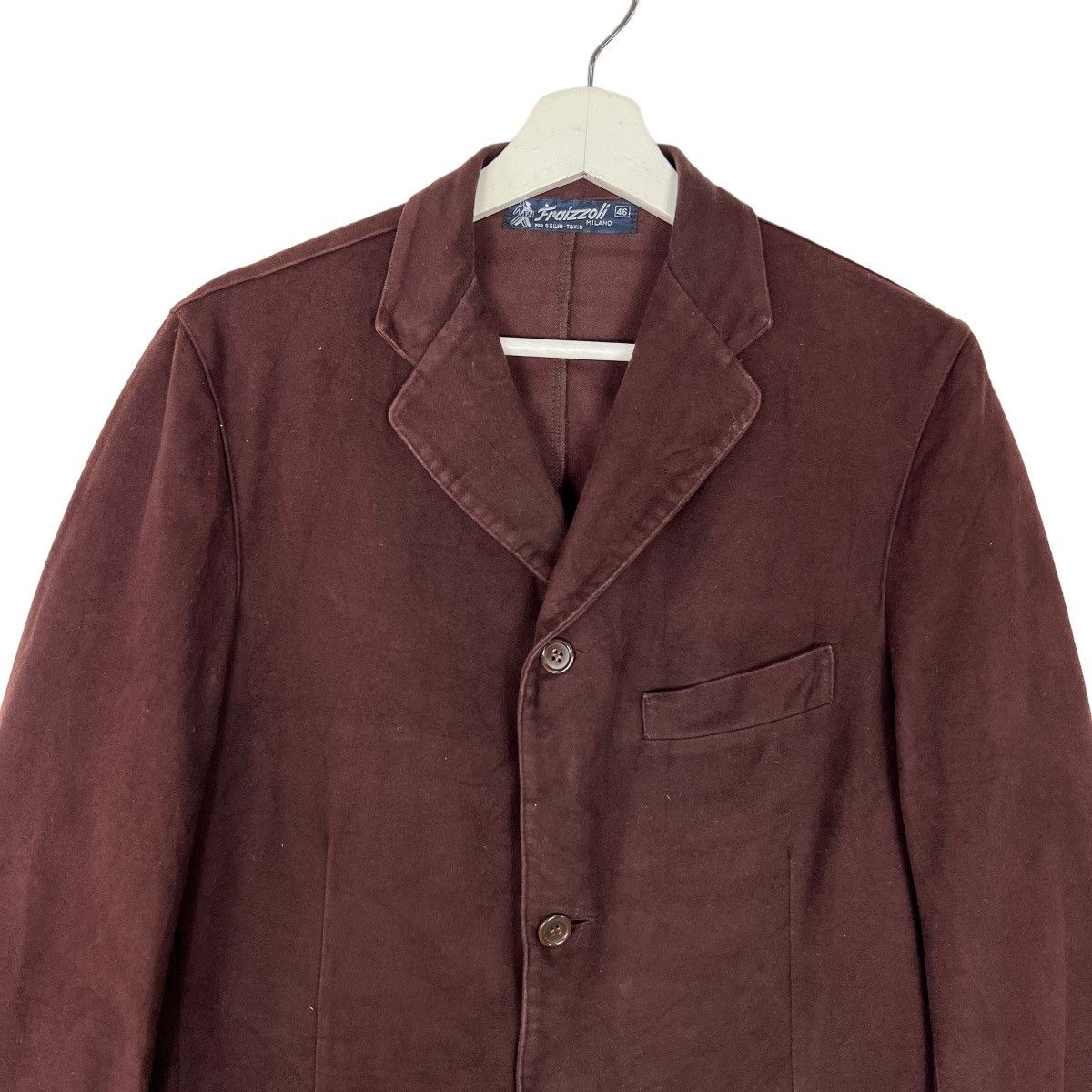 Vintage 💥 ITALIAN WORKER FRAIZZOLI CHORE JACKET MADE IN ITALY Size US S / EU 44-46 / 1 - 3 Thumbnail