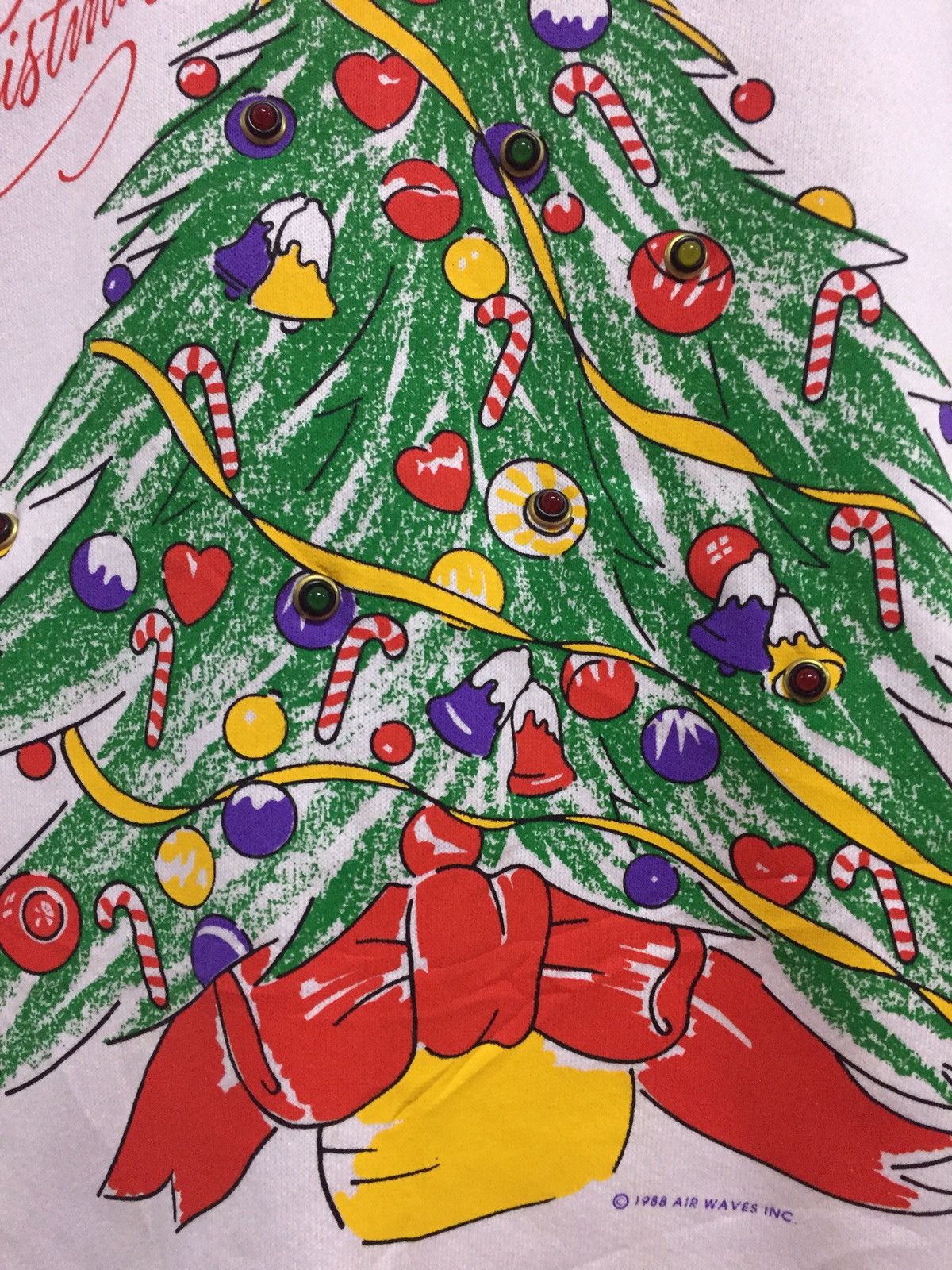 Fruit Of The Loom Vintage 90’s Merry Christmas Sweatshirts Size M Size US M / EU 48-50 / 2 - 3 Thumbnail