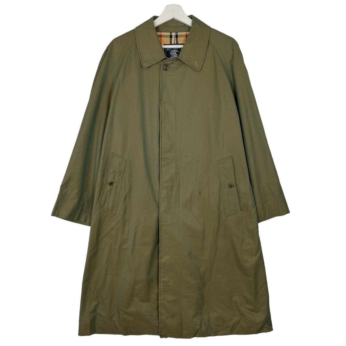 Burberry 💥 VINTAGE BURBERRYS NOVA CHECK LINING TRENCH COAT Size US M / EU 48-50 / 2 - 2 Thumbnail