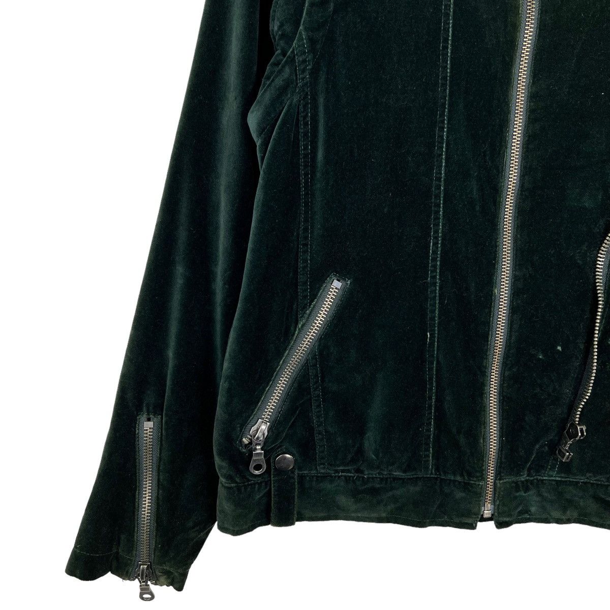 Designer × Japanese Brand 💥 VELVET POWER THE PEOPLE ZIPPER JACKET Size US M / EU 48-50 / 2 - 2 Thumbnail