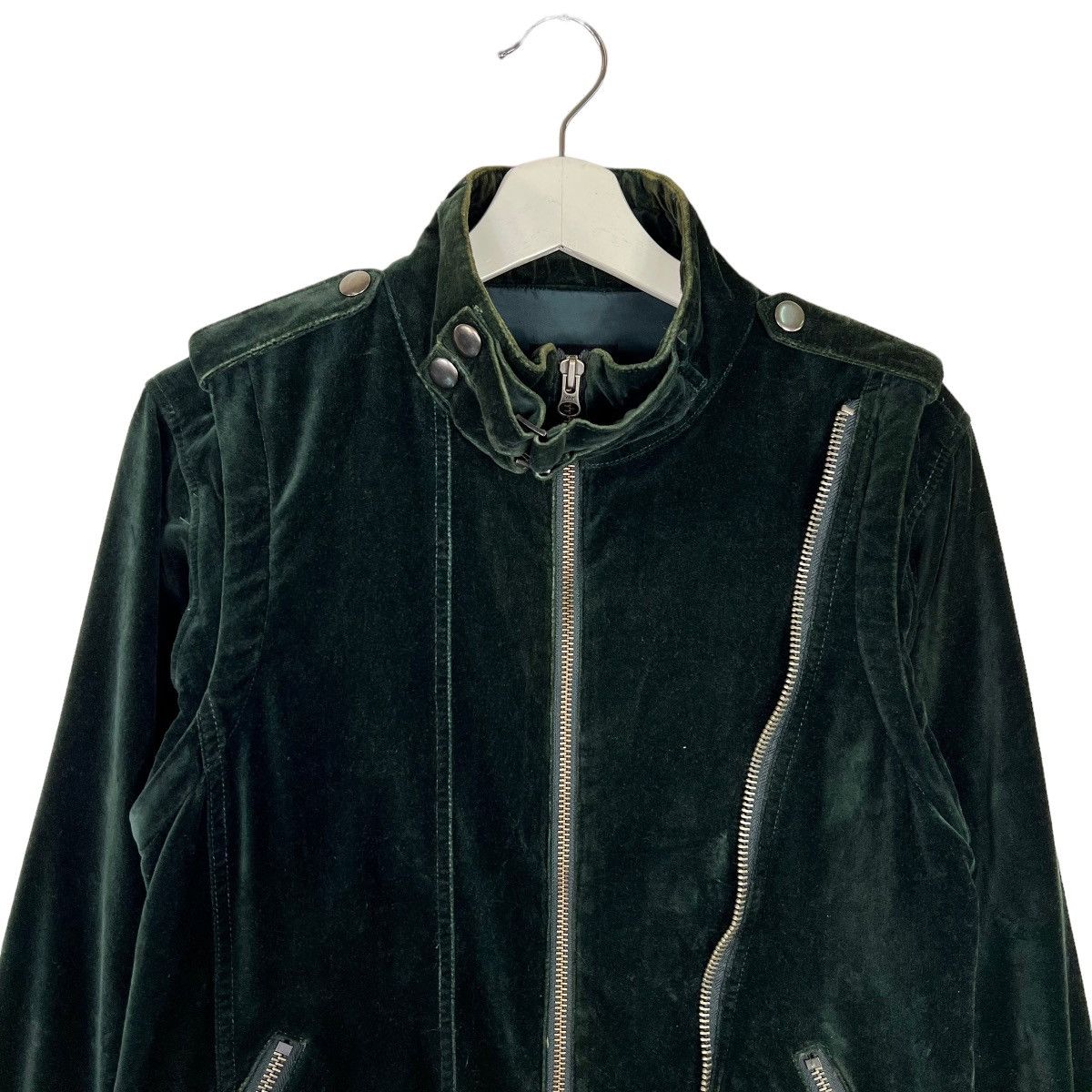 Designer × Japanese Brand 💥 VELVET POWER THE PEOPLE ZIPPER JACKET Size US M / EU 48-50 / 2 - 3 Thumbnail