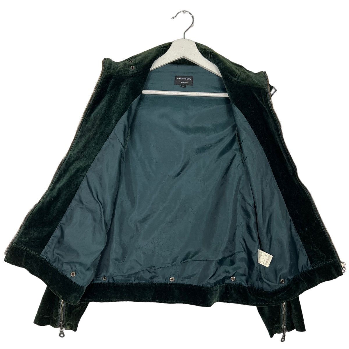 Designer × Japanese Brand 💥 VELVET POWER THE PEOPLE ZIPPER JACKET Size US M / EU 48-50 / 2 - 7 Thumbnail