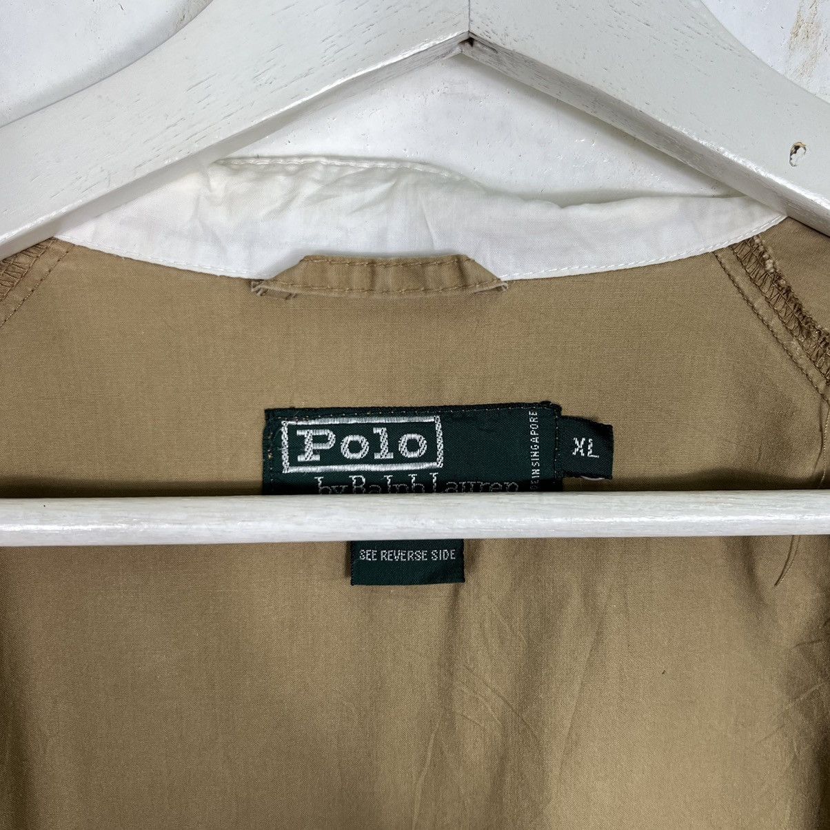 Polo Ralph Lauren 💥 VINTAGE POLO RALPH LAUREN GREEN LABEL CROP JACKET Size US XL / EU 56 / 4 - 10 Thumbnail