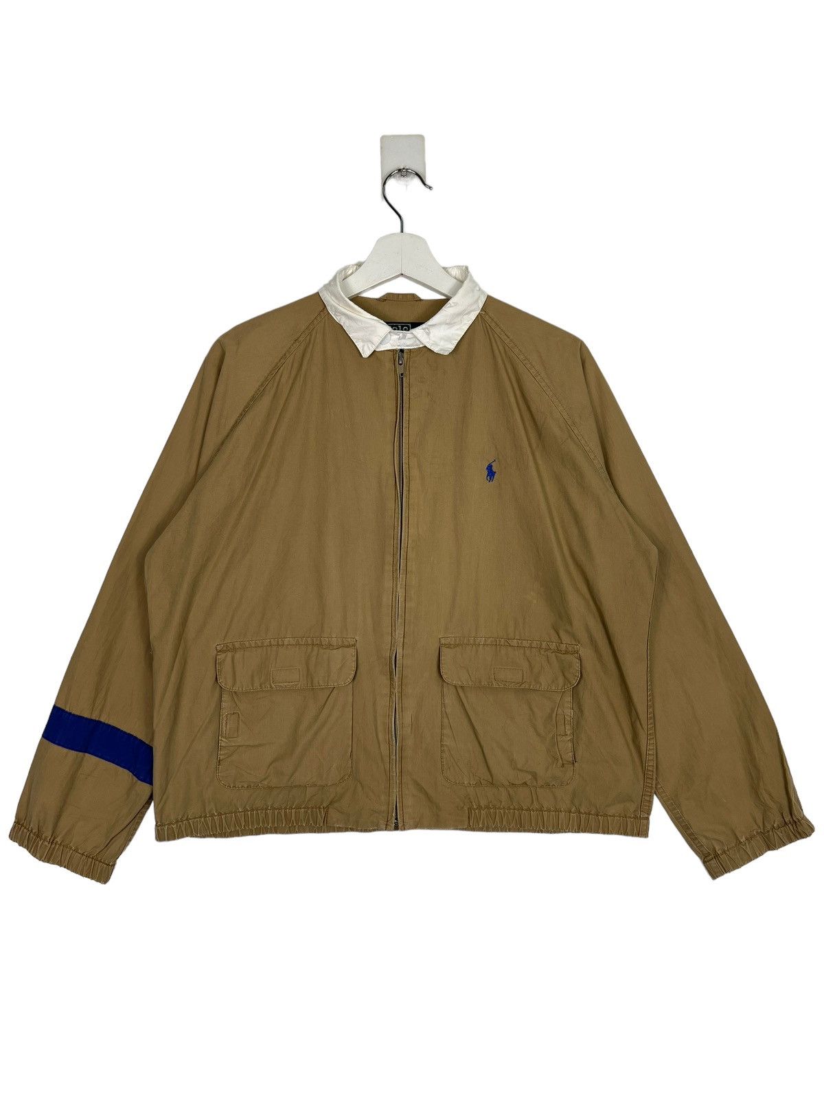 Polo Ralph Lauren 💥 VINTAGE POLO RALPH LAUREN GREEN LABEL CROP JACKET Size US XL / EU 56 / 4 - 5 Thumbnail