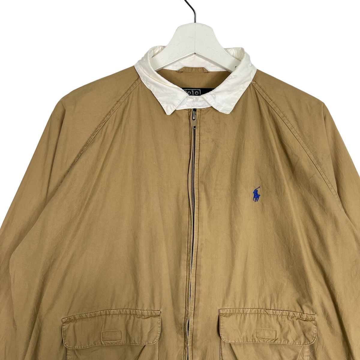 Polo Ralph Lauren 💥 VINTAGE POLO RALPH LAUREN GREEN LABEL CROP JACKET Size US XL / EU 56 / 4 - 2 Thumbnail