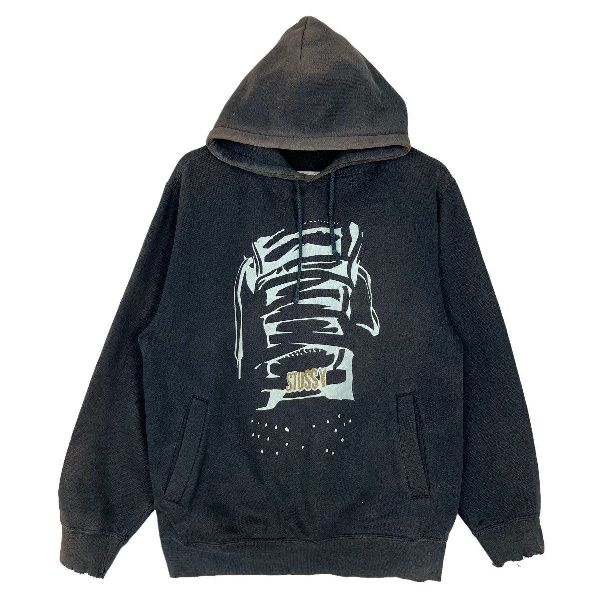 Stussy 💥 VINTAGE SUN FADED STUSSY HOODIES Size US M / EU 48-50 / 2 - 1 Thumbnail