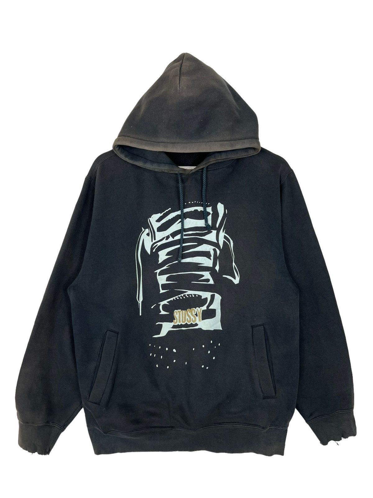 Stussy 💥 VINTAGE SUN FADED STUSSY HOODIES Size US M / EU 48-50 / 2 - 5 Thumbnail