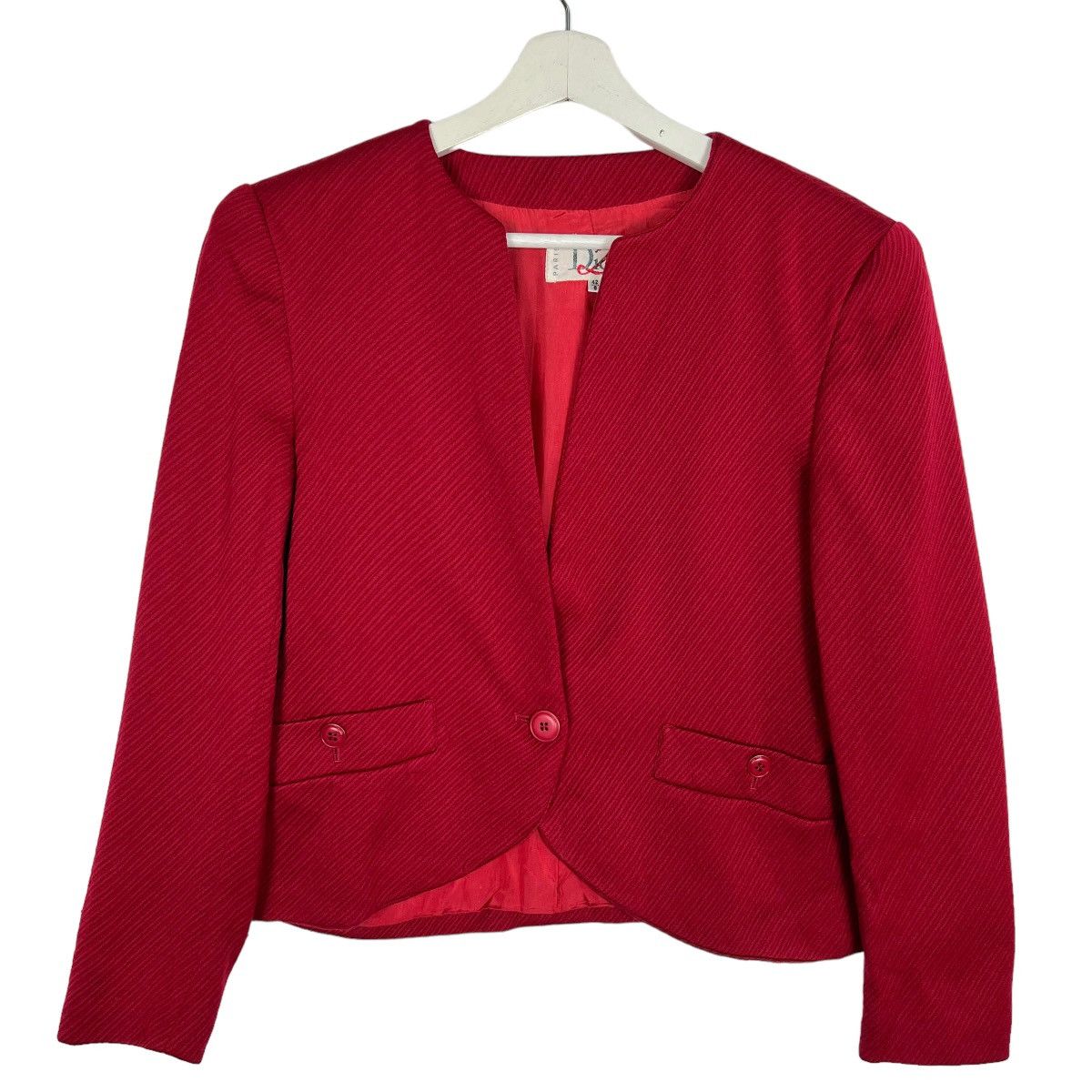 Dior 💥 VINTAGE DIOR 2 WOOL LAZER JACKET MADE IN ITALY Size M / US 6-8 / IT 42-44 - 1 Thumbnail