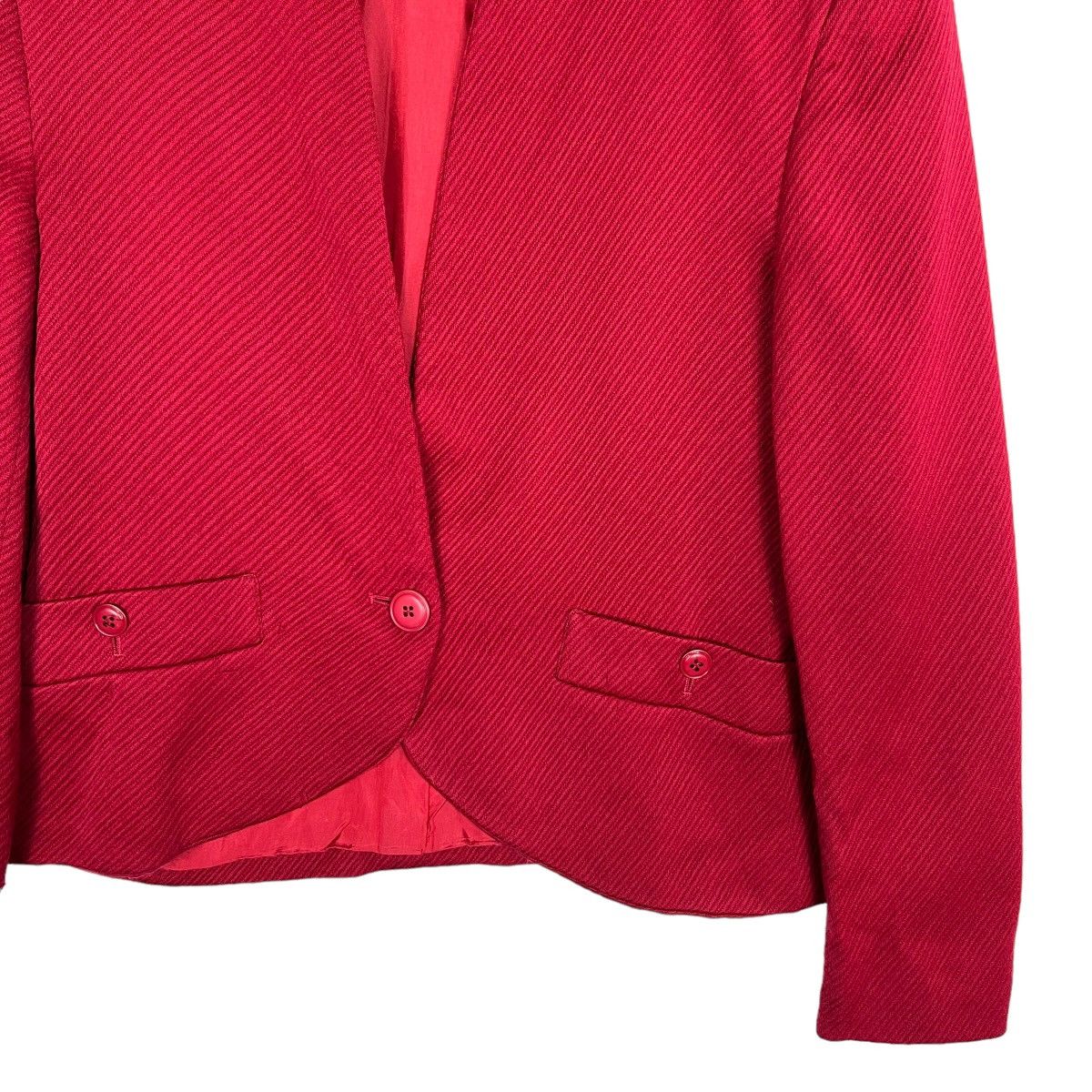 Dior 💥 VINTAGE DIOR 2 WOOL LAZER JACKET MADE IN ITALY Size M / US 6-8 / IT 42-44 - 4 Thumbnail