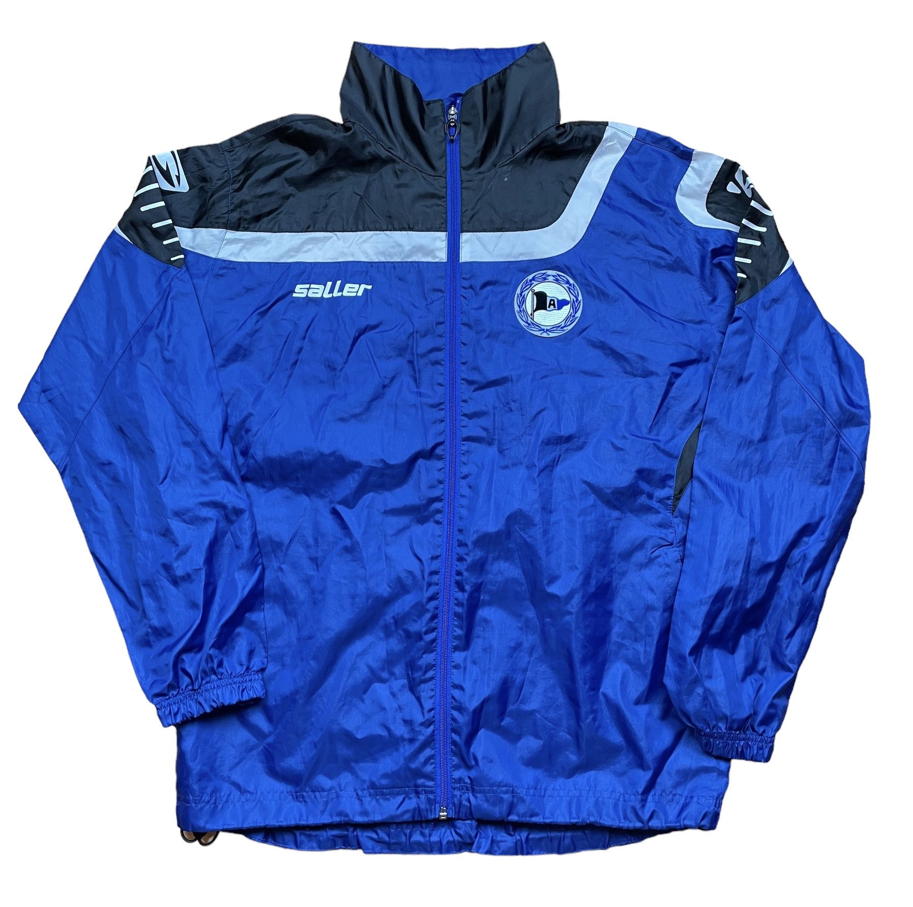 Vintage Vintage Football Arminia Bielefeld Jacket Windbreaker Y2K Size US M / EU 48-50 / 2 - 1 Thumbnail