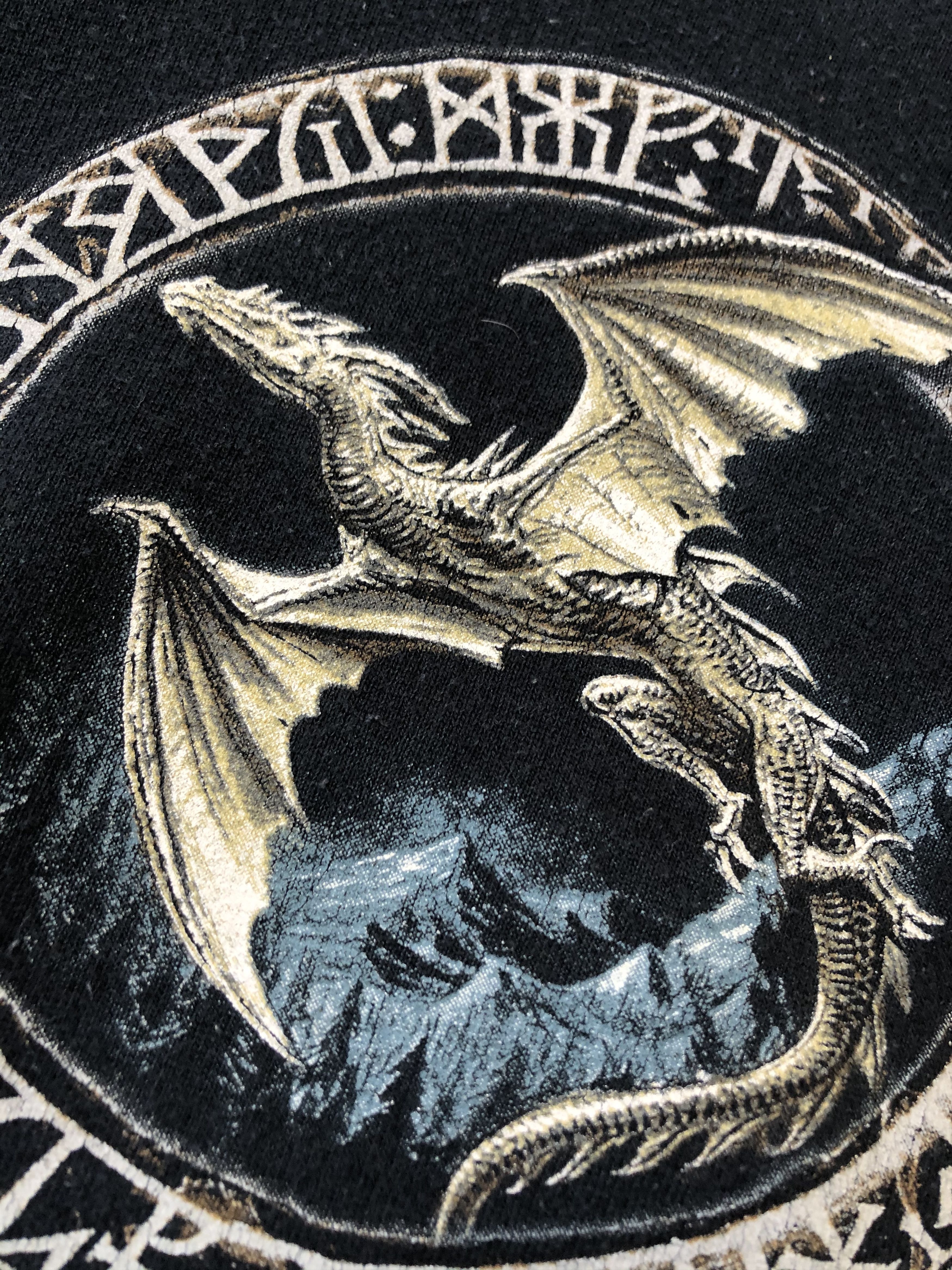 Alchemy Equipment × Vintage Vintage Alchemy Gothic The Fourth Horseman Hoodie Y2K Size US L / EU 52-54 / 3 - 9 Thumbnail