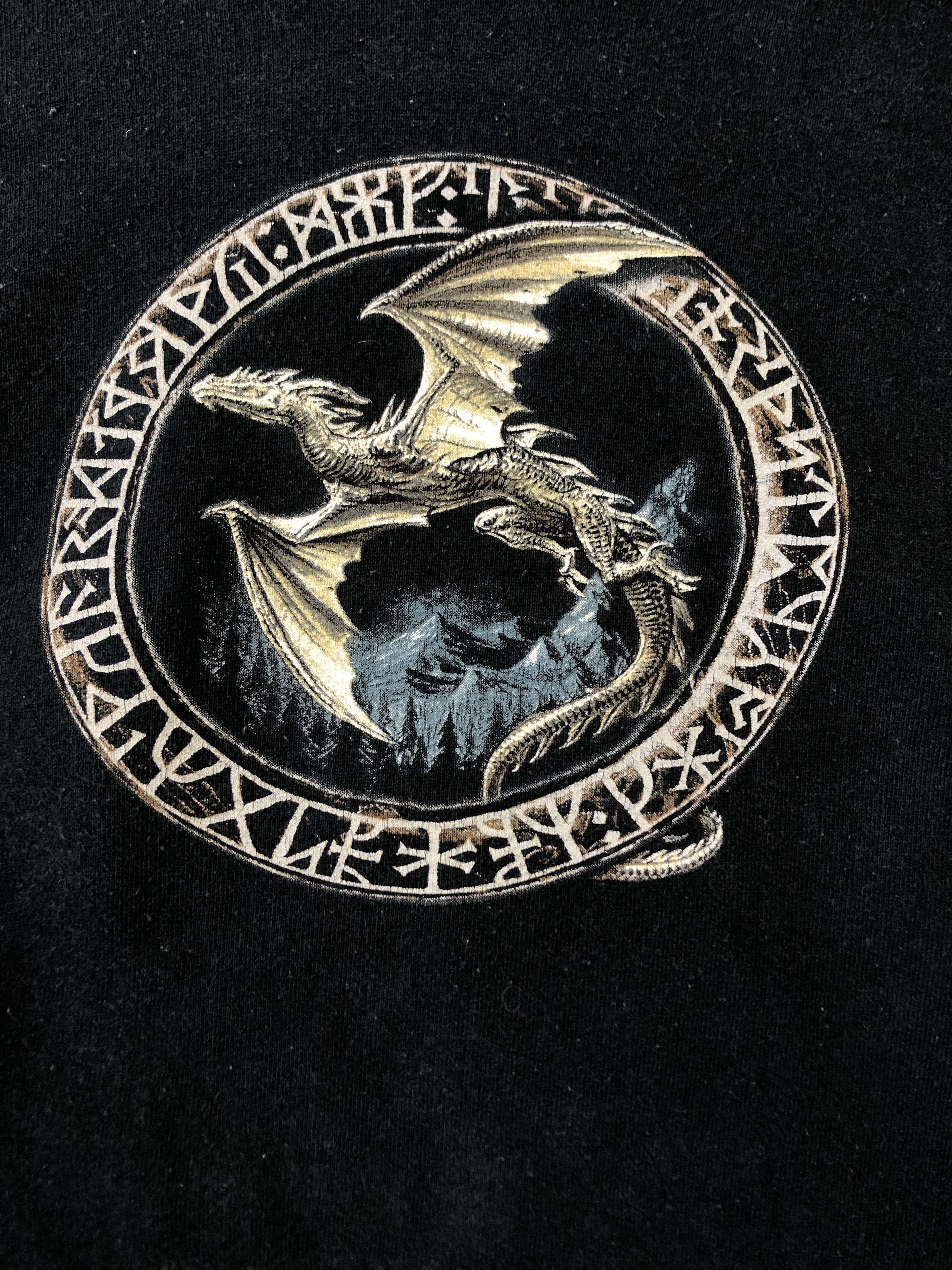 Alchemy Equipment × Vintage Vintage Alchemy Gothic The Fourth Horseman Hoodie Y2K Size US L / EU 52-54 / 3 - 8 Thumbnail