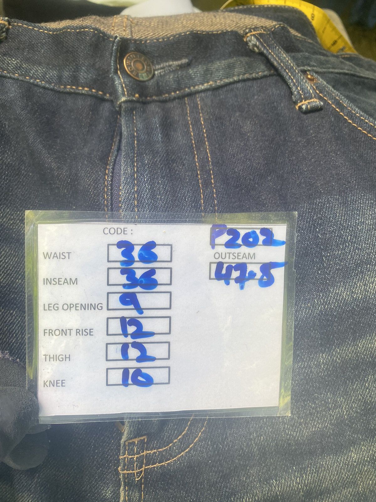 Edwin × Vintage VINTAGE EDWIN 504 DENIM PANTS Size US 36 / EU 52 - 10 Thumbnail