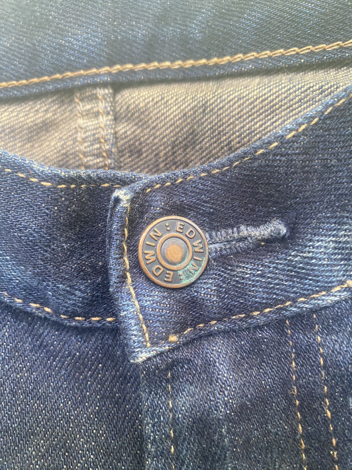 Edwin × Vintage VINTAGE EDWIN 504 DENIM PANTS Size US 36 / EU 52 - 6 Thumbnail
