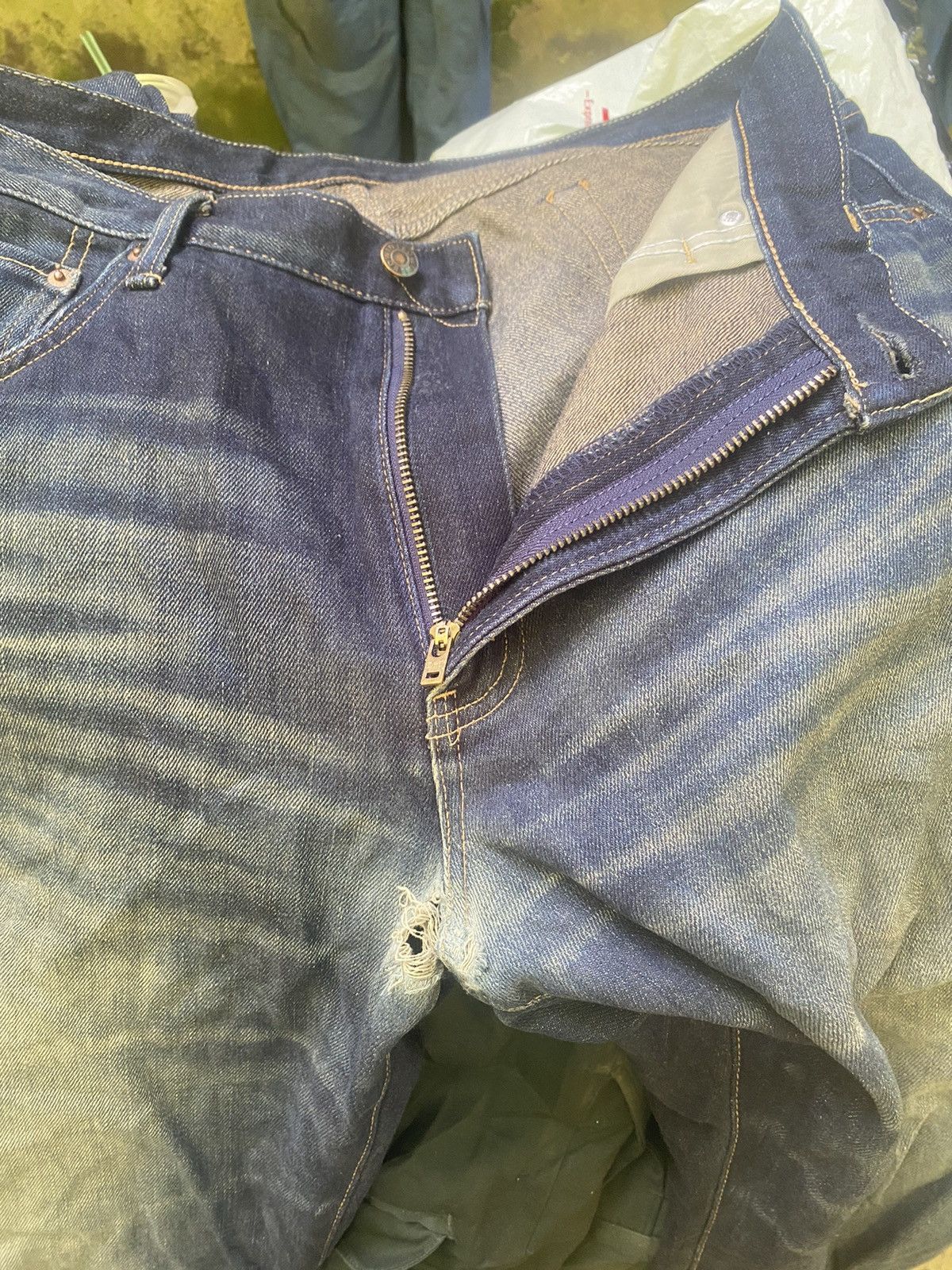 Edwin × Vintage VINTAGE EDWIN 504 DENIM PANTS Size US 36 / EU 52 - 9 Thumbnail