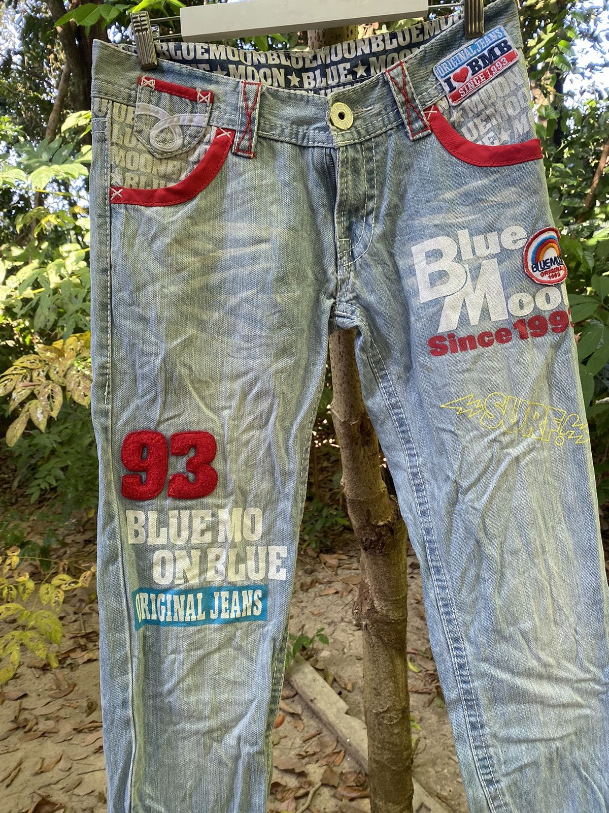 Designer × Japanese Brand × Vintage VINTAGE BLUE MOON JEANS Size 27" / US 4 / IT 40 - 2 Thumbnail