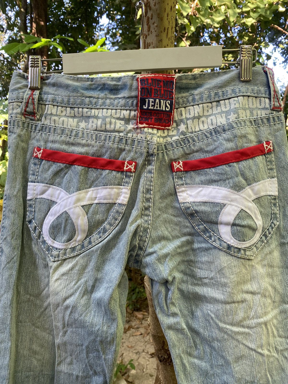 Designer × Japanese Brand × Vintage VINTAGE BLUE MOON JEANS Size 27" / US 4 / IT 40 - 4 Thumbnail