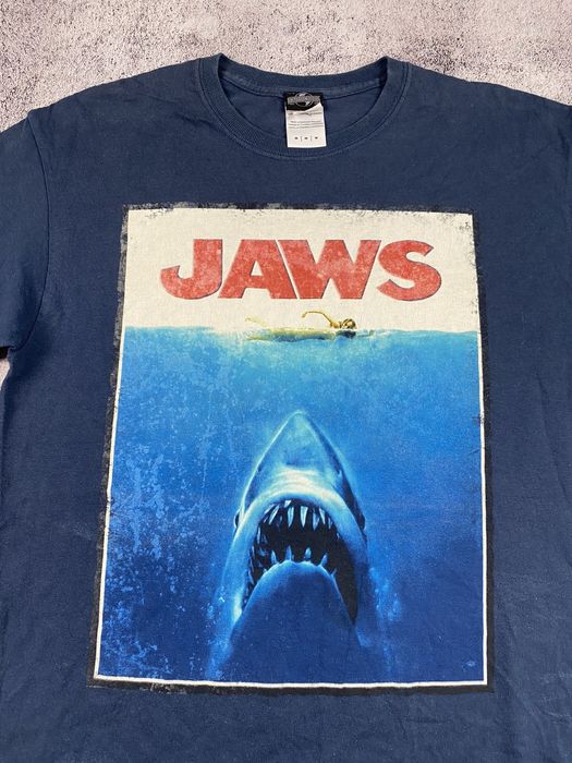 T-shirt JAWS Vintage - Affiche Officielle, Homme, Polyester