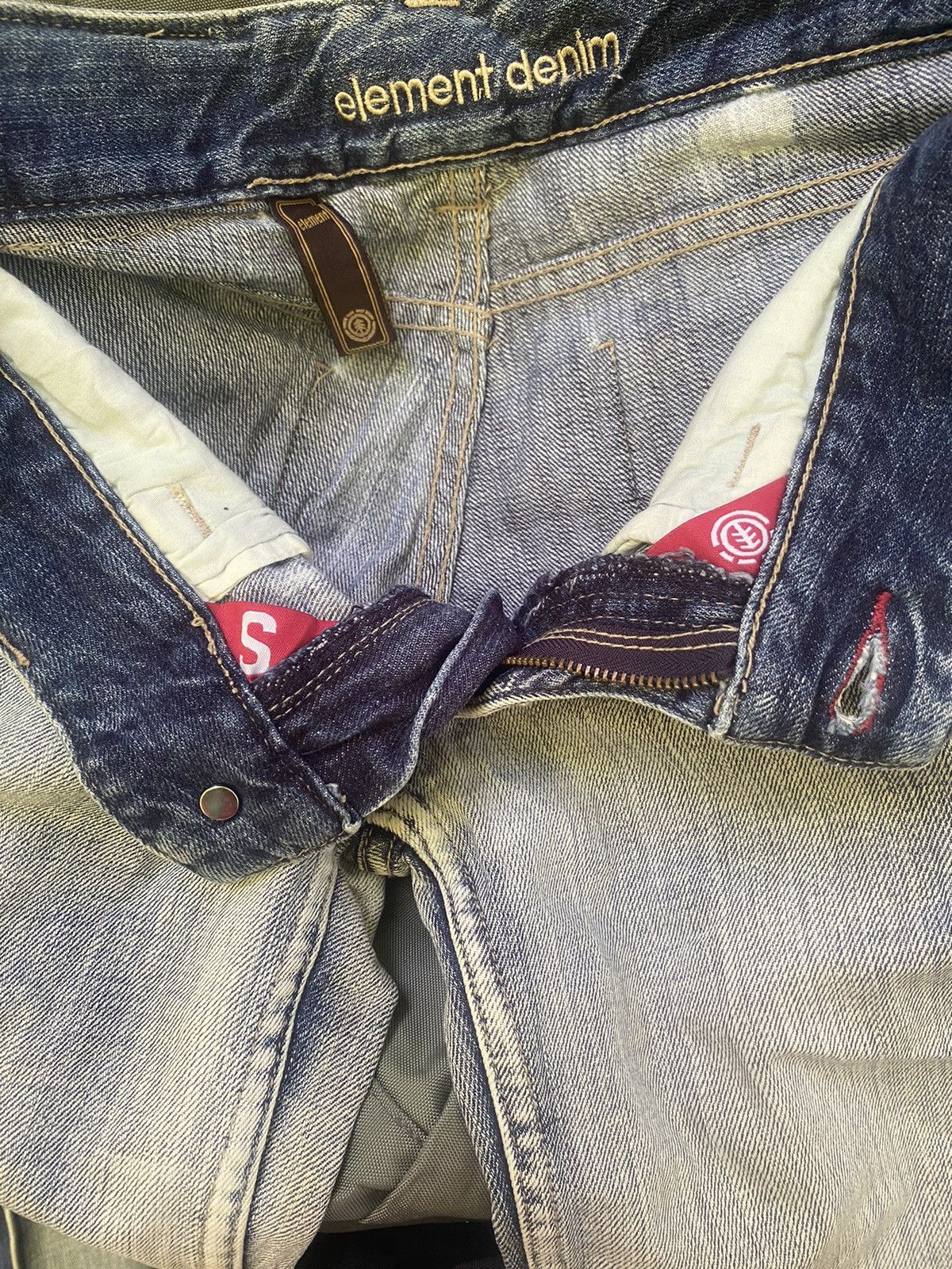 Element × Japanese Brand × Vintage VINTAGE ELEMENT FLARE JEANS Size 28" / US 6 / IT 42 - 9 Thumbnail