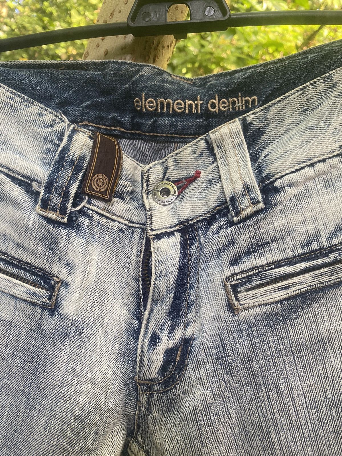Element × Japanese Brand × Vintage VINTAGE ELEMENT FLARE JEANS Size 28" / US 6 / IT 42 - 3 Thumbnail