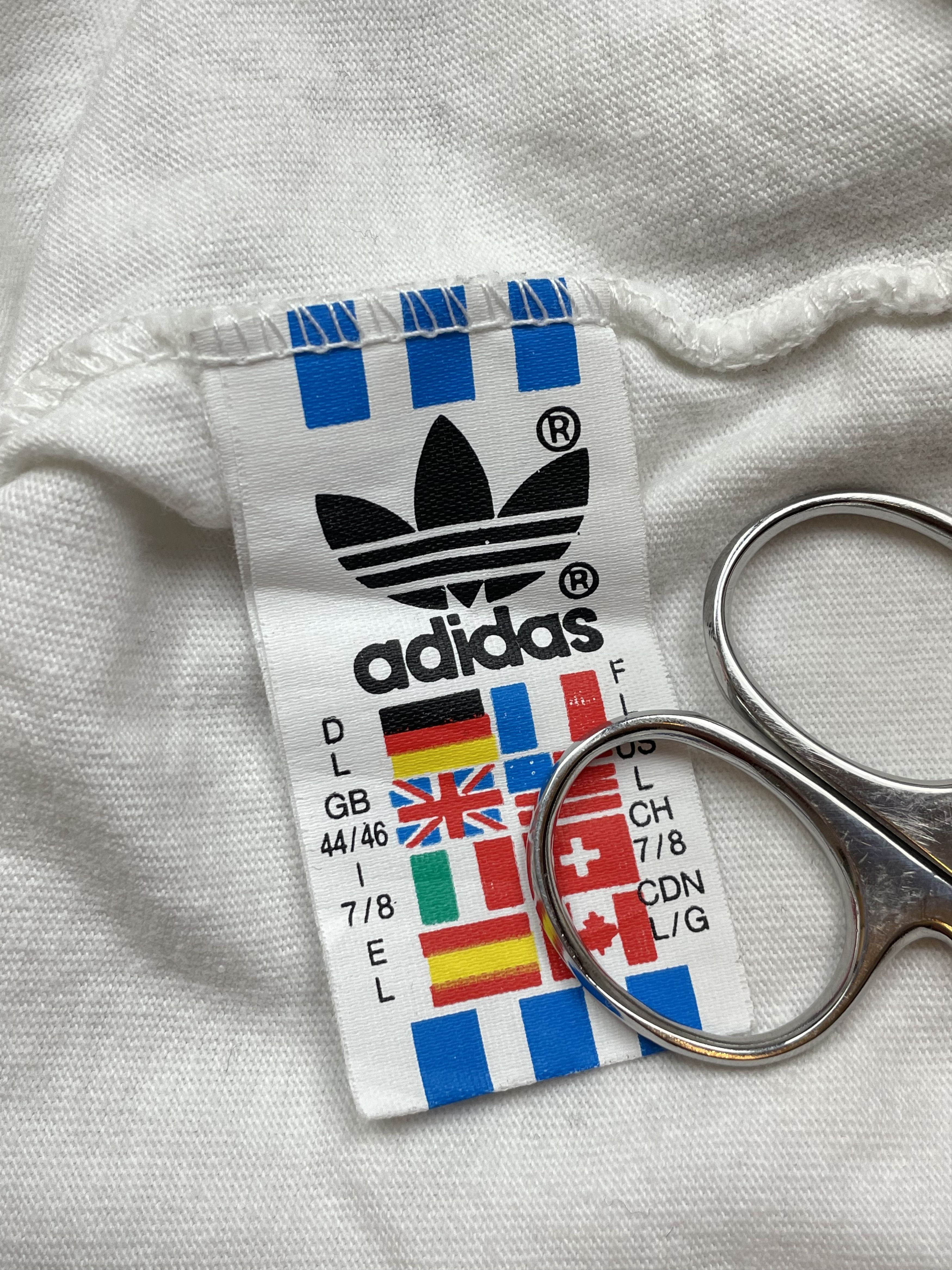 Adidas × Vintage Vintage 90's Germany Adidas Shirt Football Tee Train Hype Size US L / EU 52-54 / 3 - 7 Thumbnail