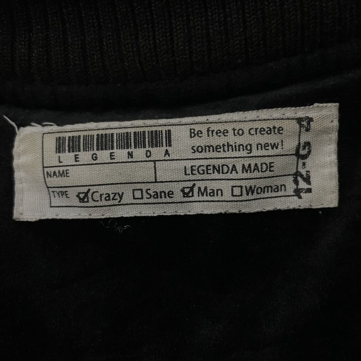 Japanese Brand Vintage Legenda Made Psycho Crazy Flight Bomber Jacket Size US L / EU 52-54 / 3 - 19 Thumbnail