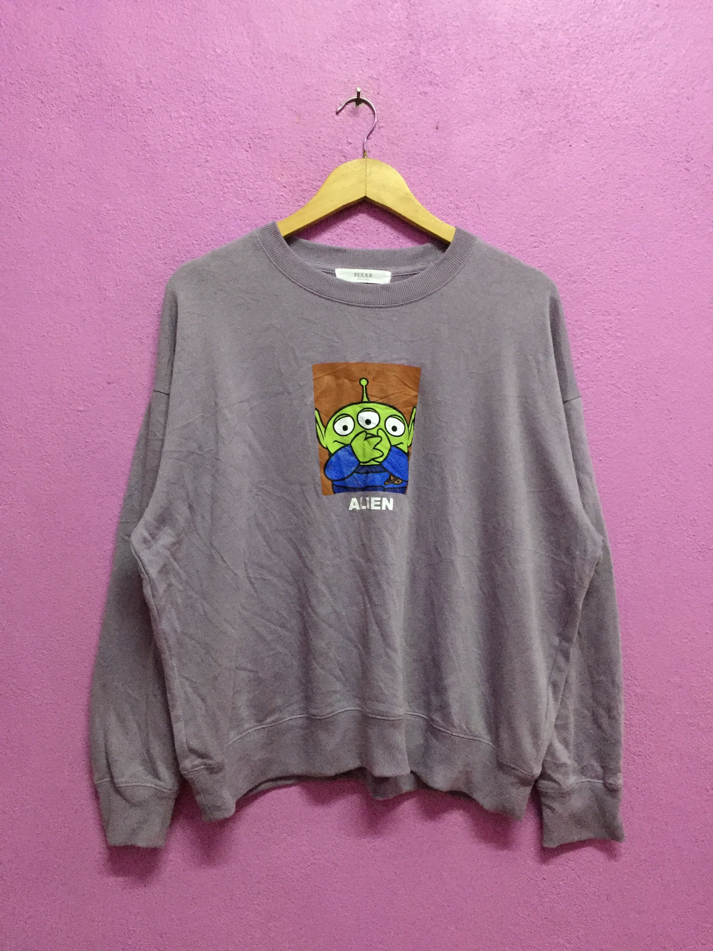 Disney Alien Pixar Cartoon Sweatshirts Size LL Size US L / EU 52-54 / 3 - 1 Thumbnail