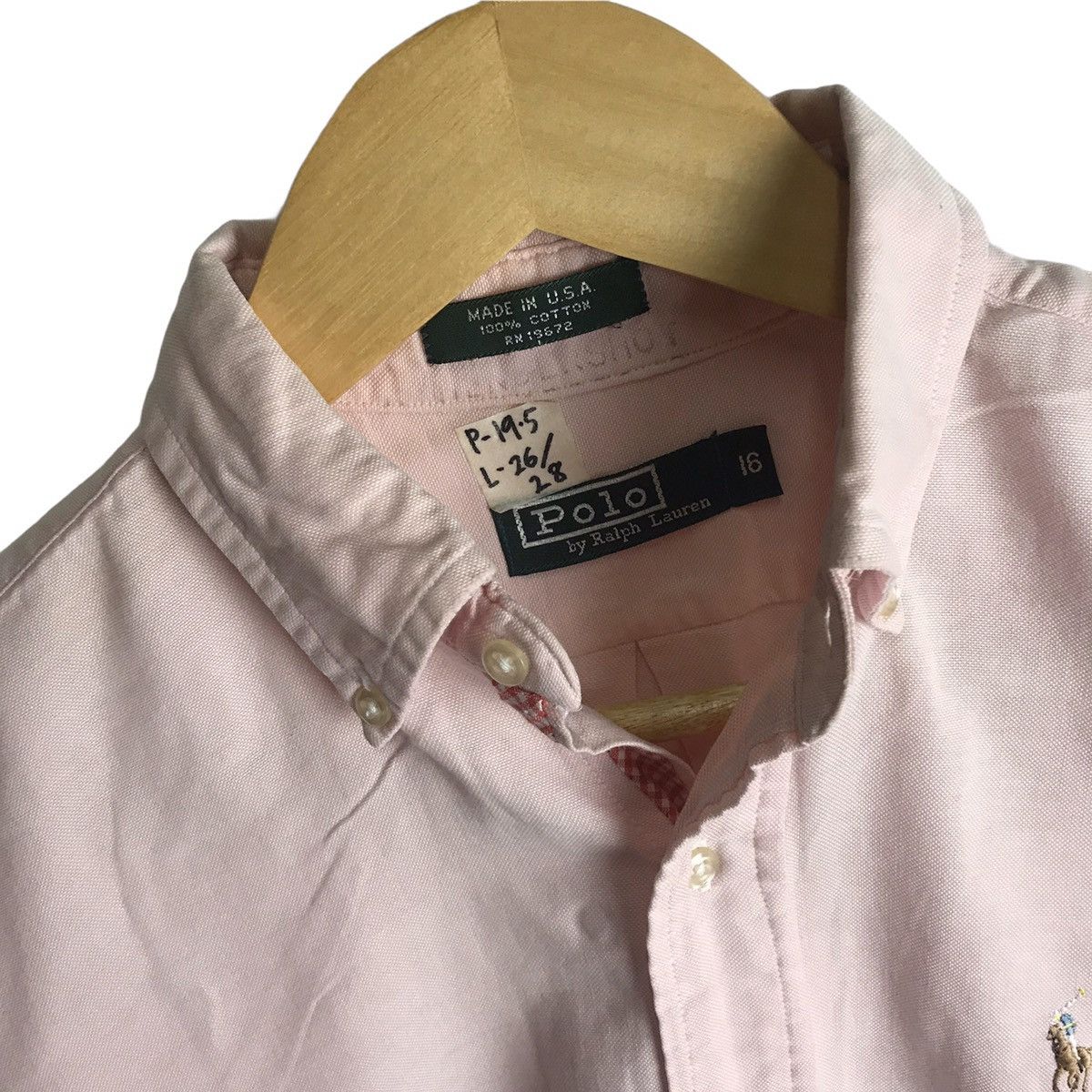Polo Ralph Lauren × Ralph Lauren Vintage Polo Ralph Lauren Mini Pony Single Pocket Size US L / EU 52-54 / 3 - 5 Thumbnail