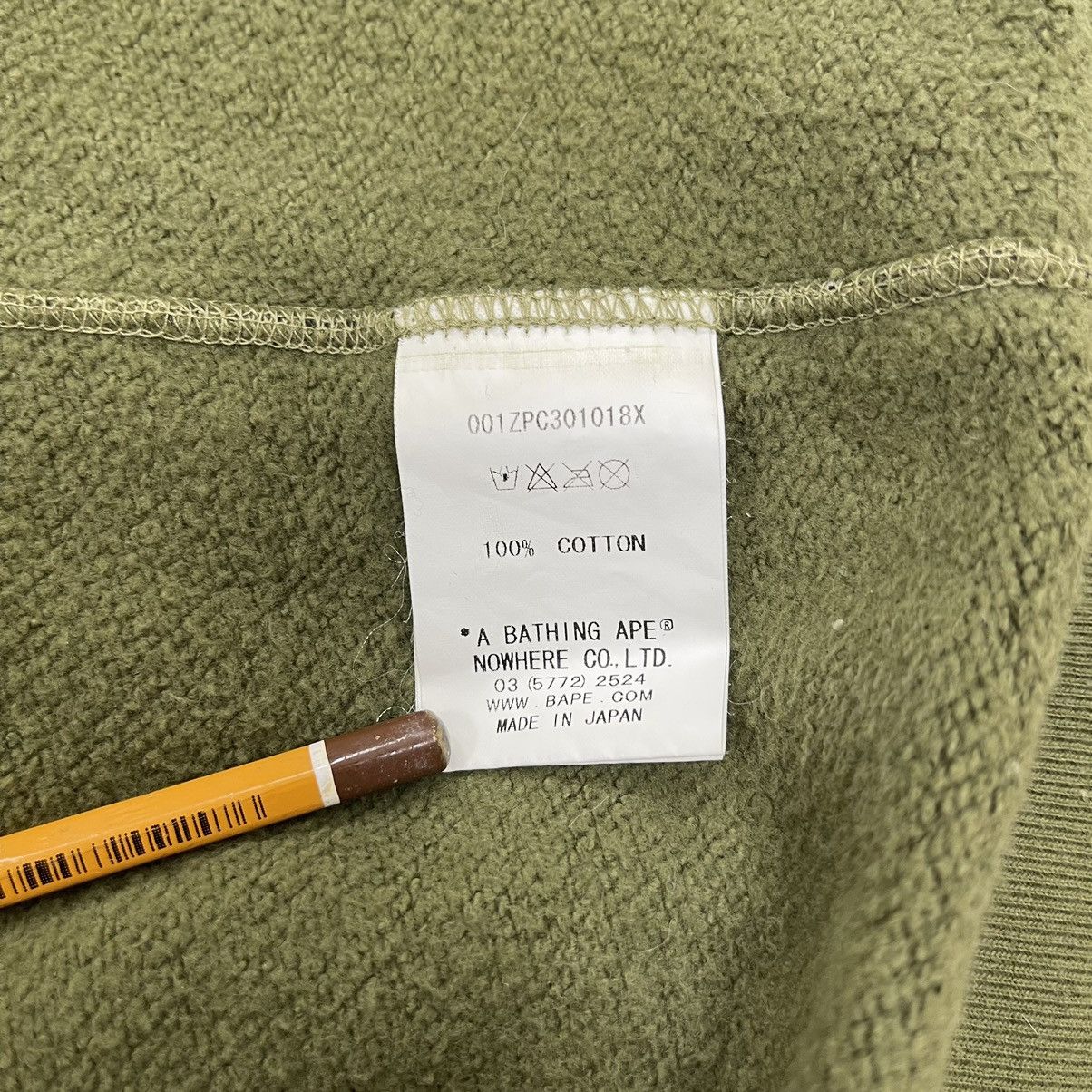Bape Bape Shark Full ZIP Hoodie Camo Green Size US S / EU 44-46 / 1 - 4 Thumbnail