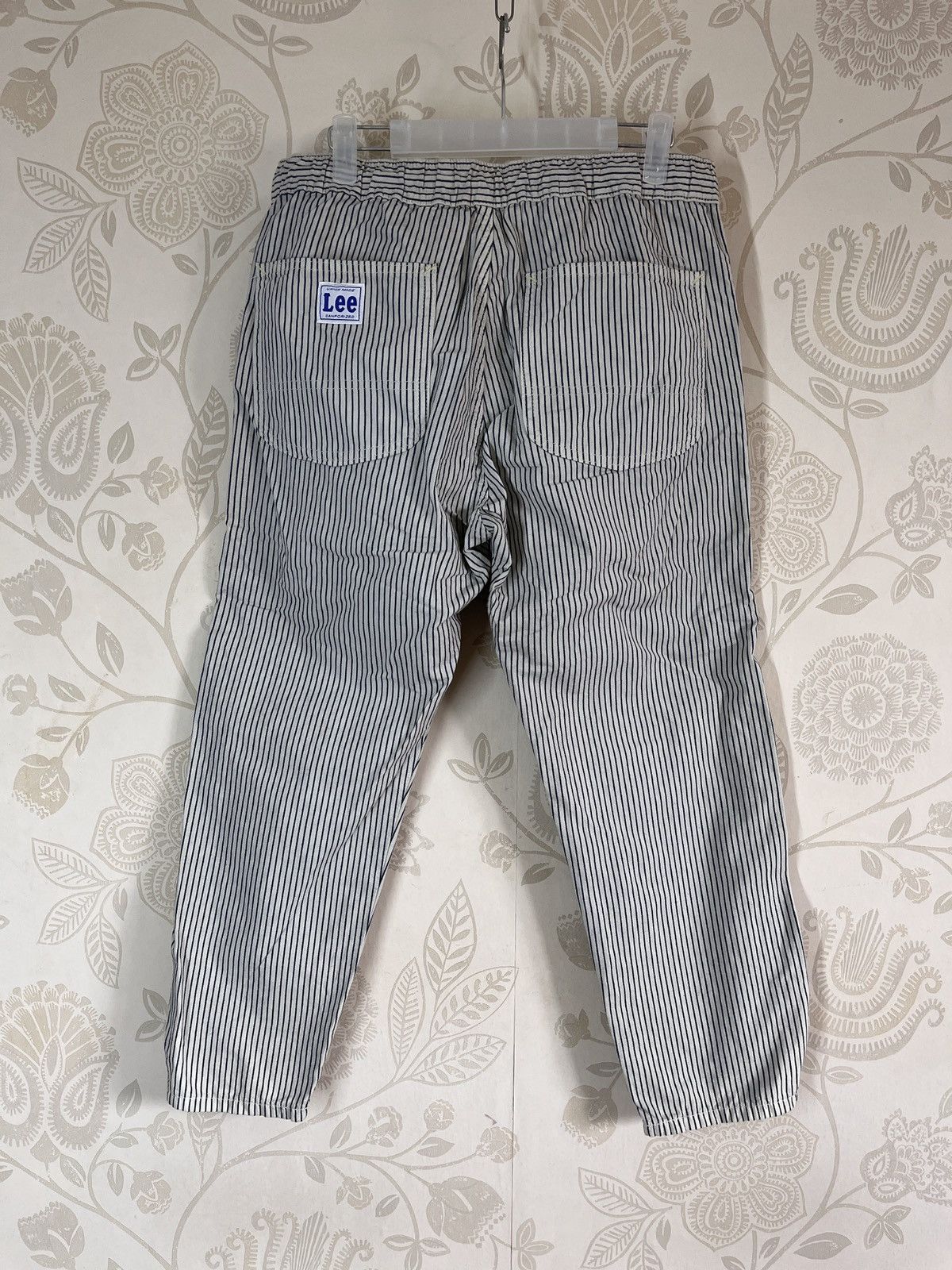 Lee × Vintage Vintage 80s Lee Hickory Casual Pants Size US 30 / EU 46 - 2 Thumbnail