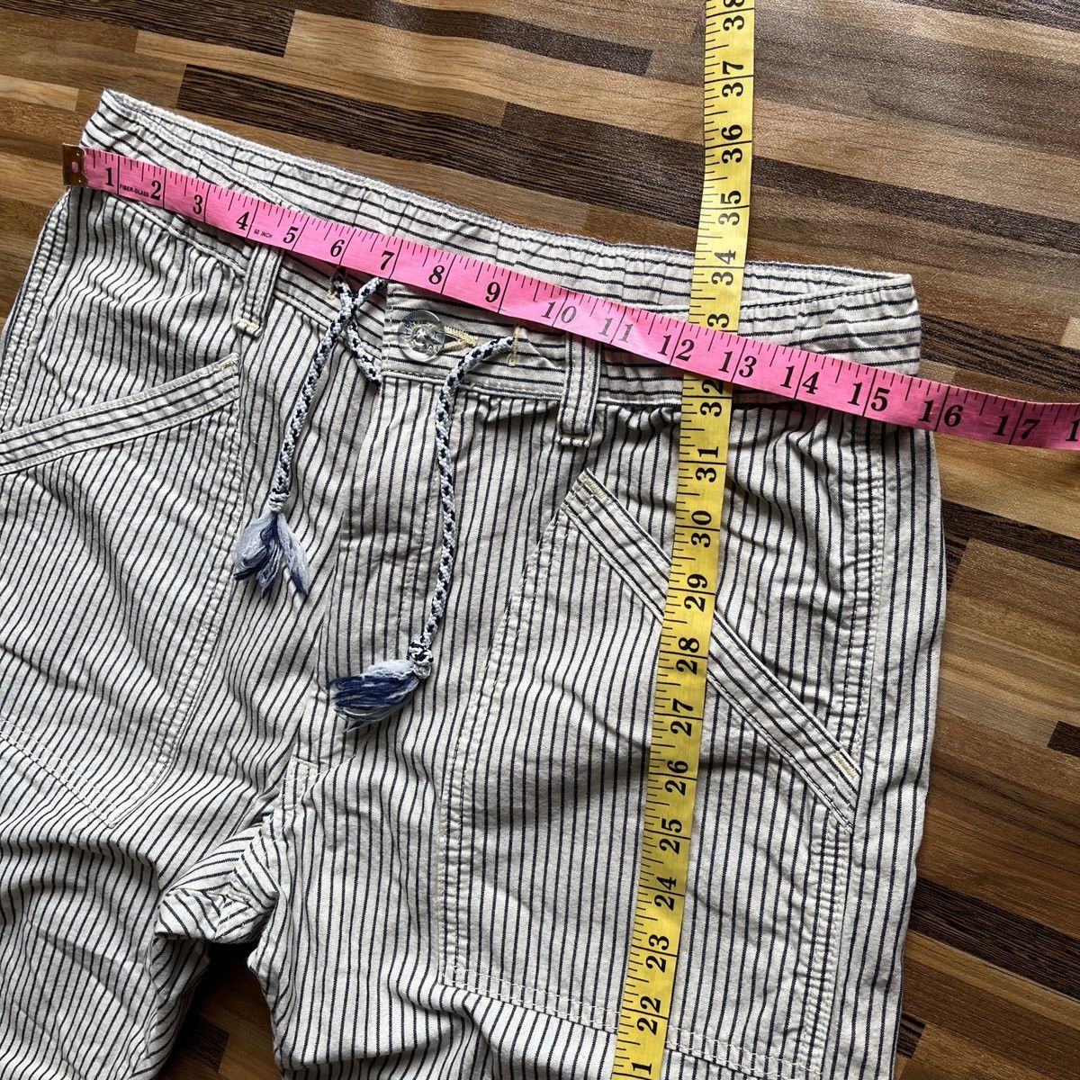 Lee × Vintage Vintage 80s Lee Hickory Casual Pants Size US 30 / EU 46 - 3 Thumbnail